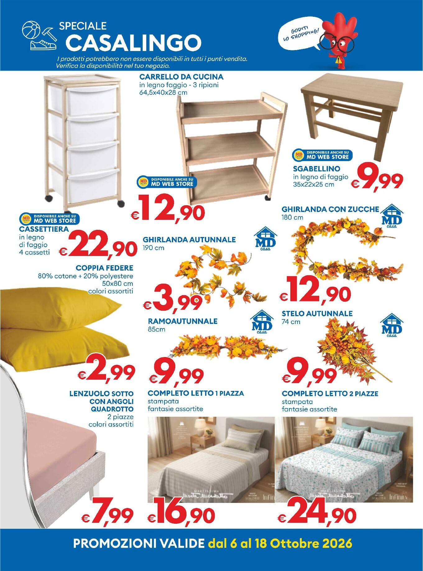 md-discount - Volantino futuro MD valido dal martedì 06/10/2026 al domenica 18/10/2026 - page: 25