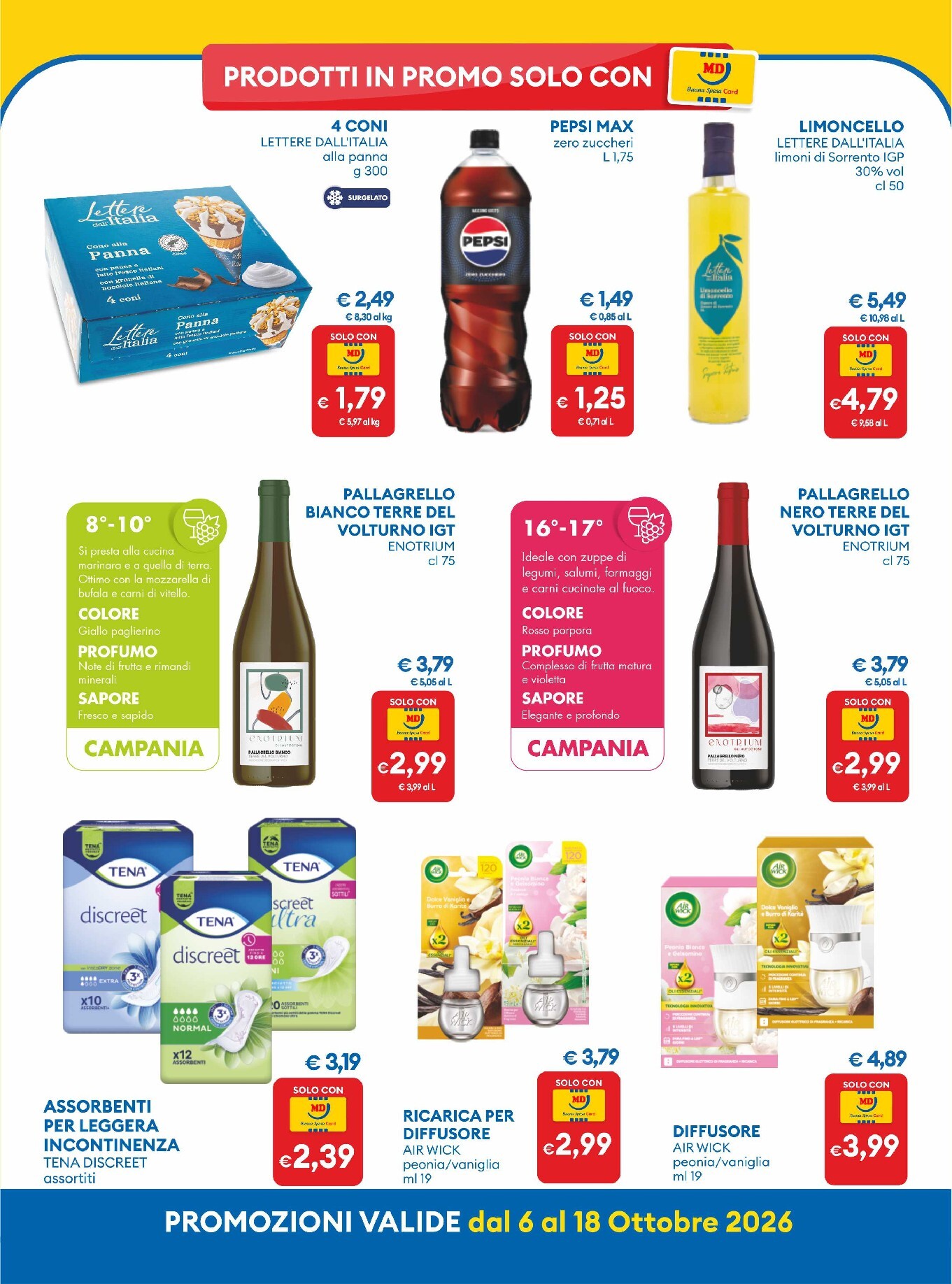 md-discount - Volantino futuro MD valido dal martedì 06/10/2026 al domenica 18/10/2026 - page: 16