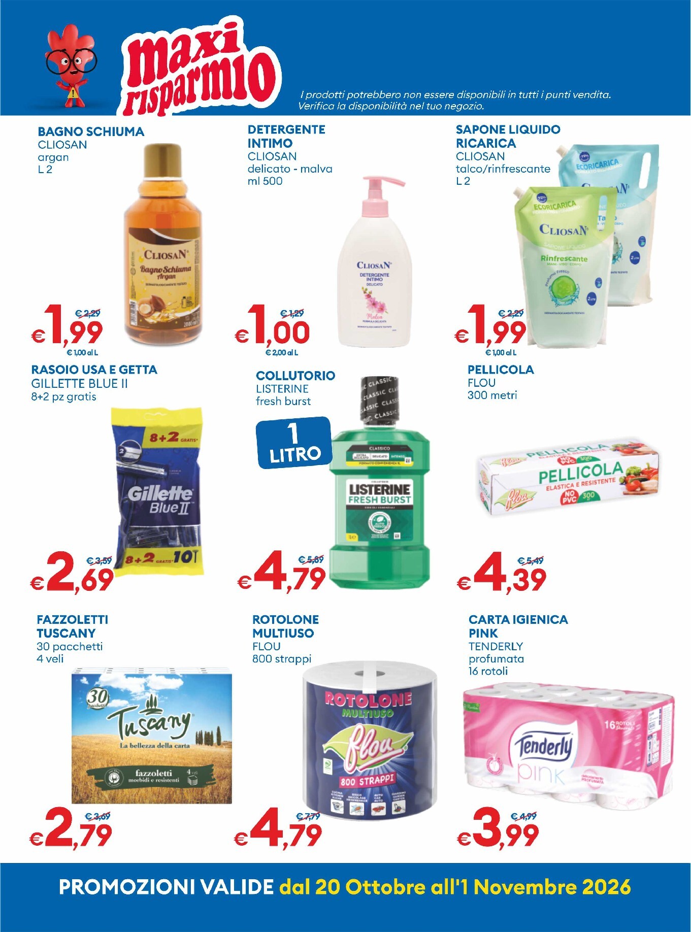 md-discount - Volantino futuro MD valido dal martedì 20/10/2026 al domenica 01/11/2026 - page: 6