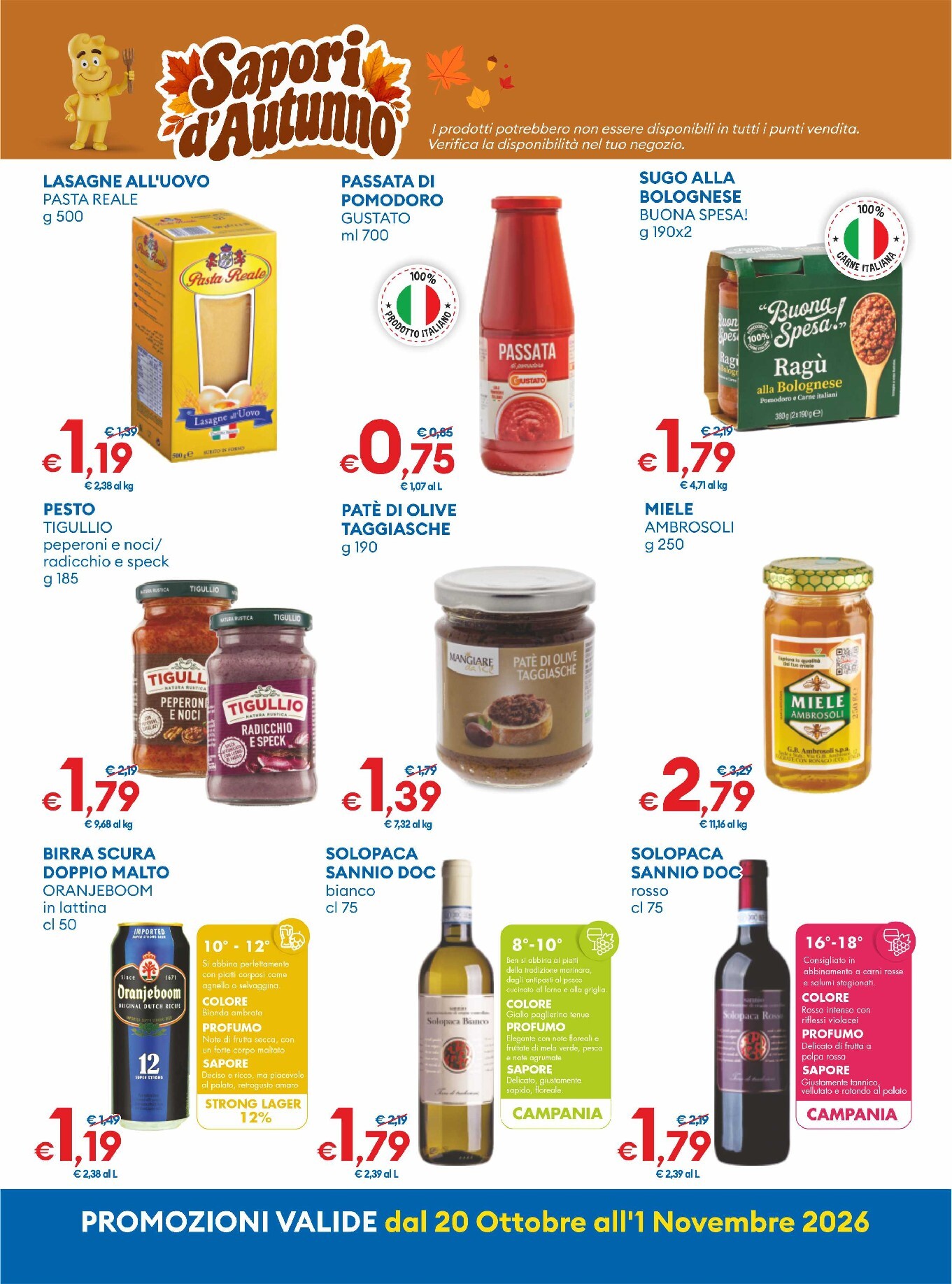 md-discount - Volantino futuro MD valido dal martedì 20/10/2026 al domenica 01/11/2026 - page: 9