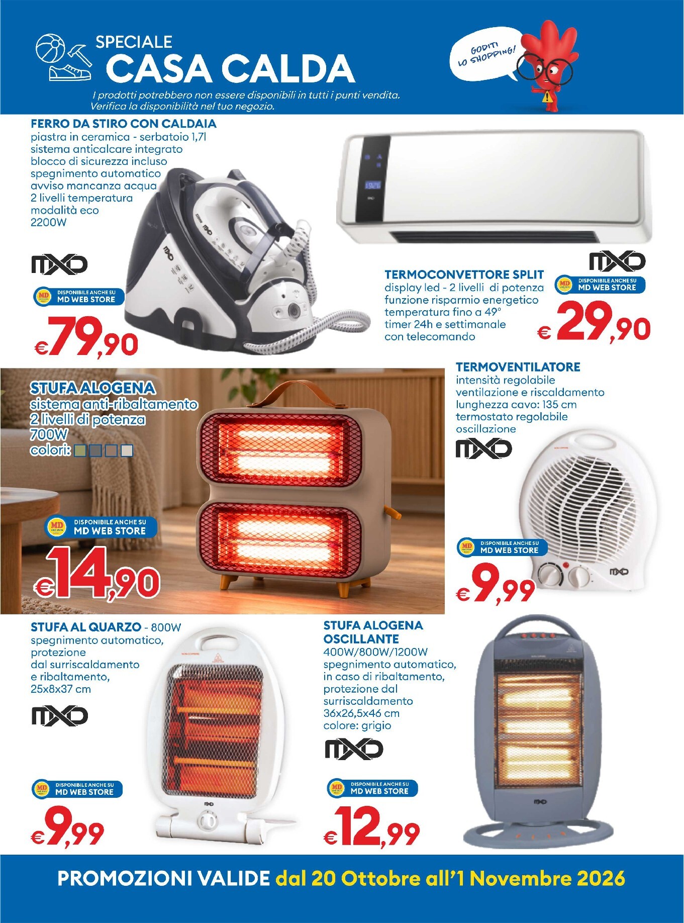 md-discount - Volantino futuro MD valido dal martedì 20/10/2026 al domenica 01/11/2026 - page: 19