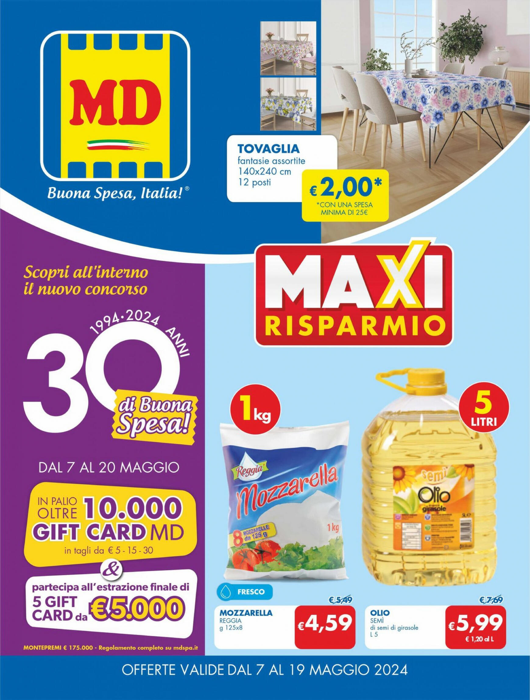 md-discount - Nuovo volantino MD - MD Discount 07.05. - 19.05. - page: 1