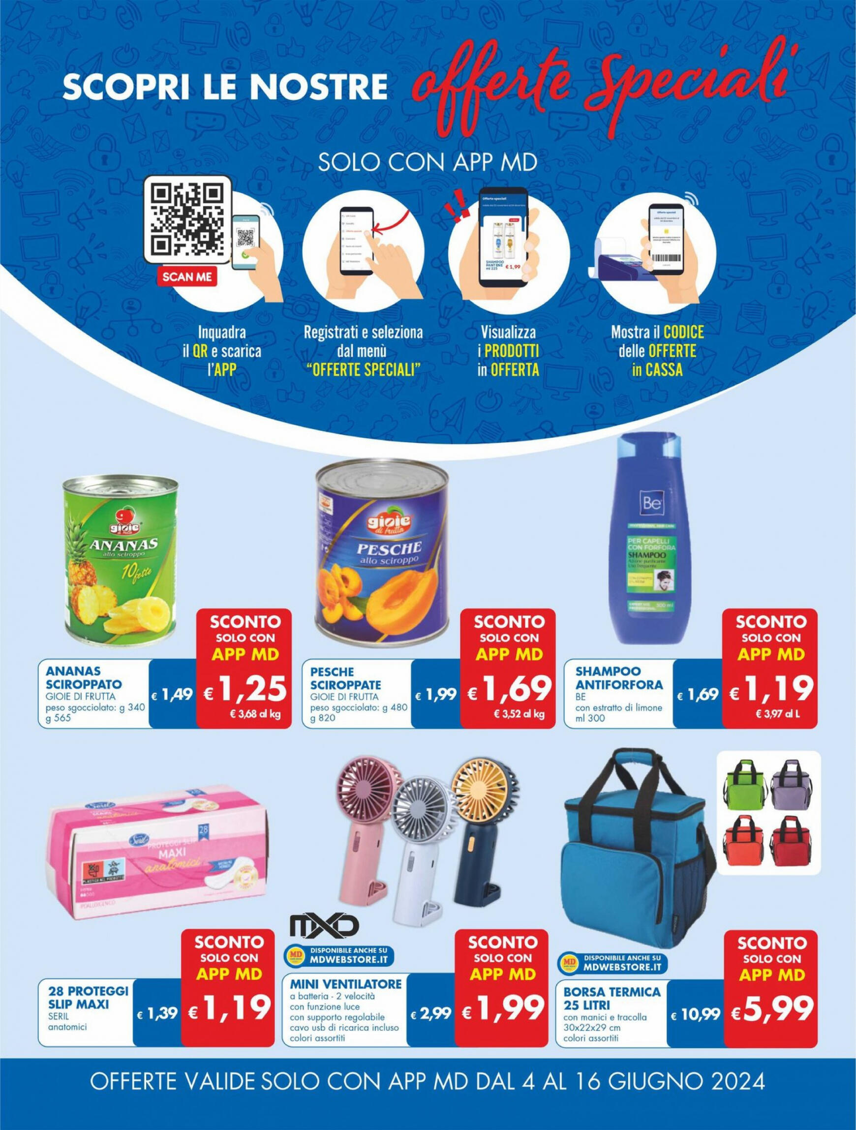 md-discount - Nuovo volantino MD 04.06. - 16.06. - page: 21
