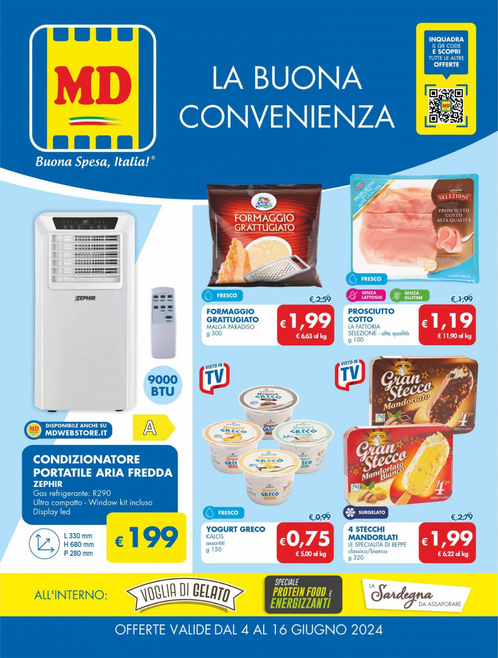 md-discount - Nuovo volantino MD 04.06. - 16.06. - page: 1