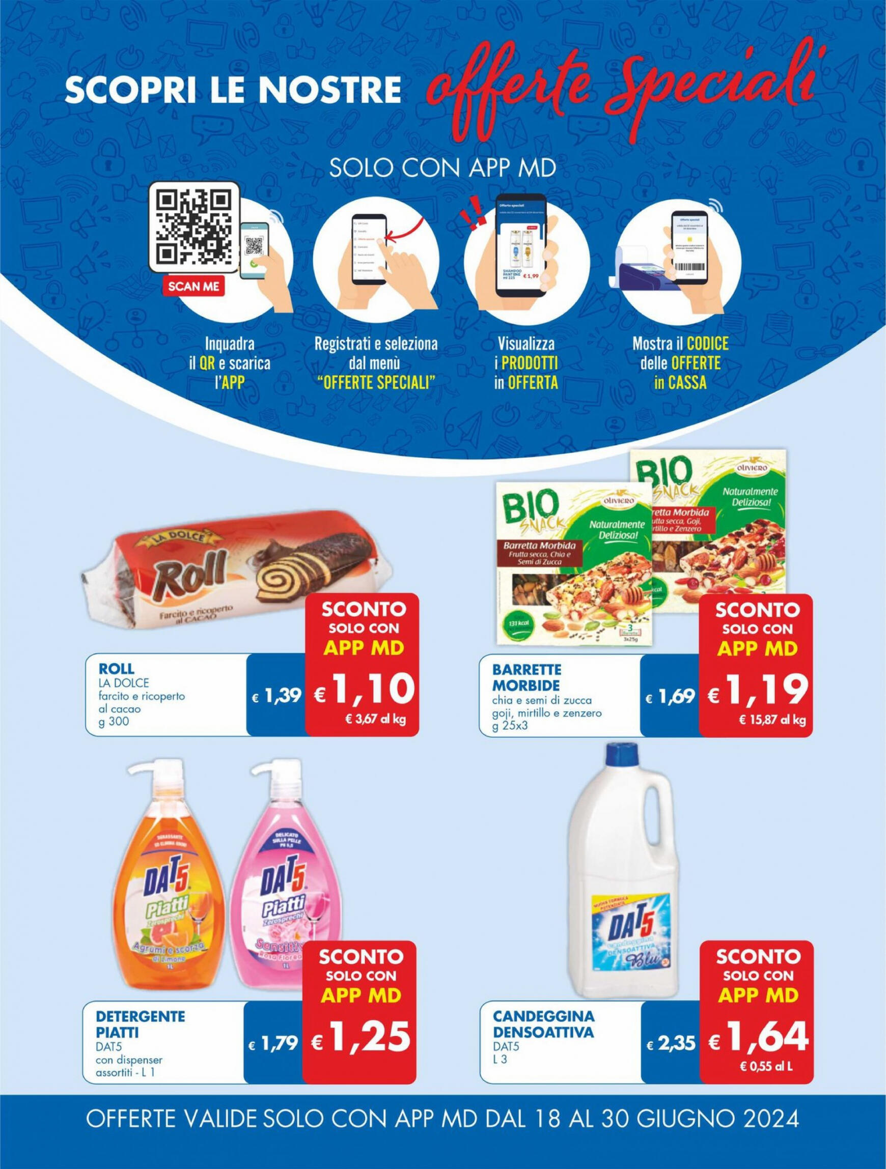 md-discount - Nuovo volantino MD 18.06. - 30.06. - page: 22