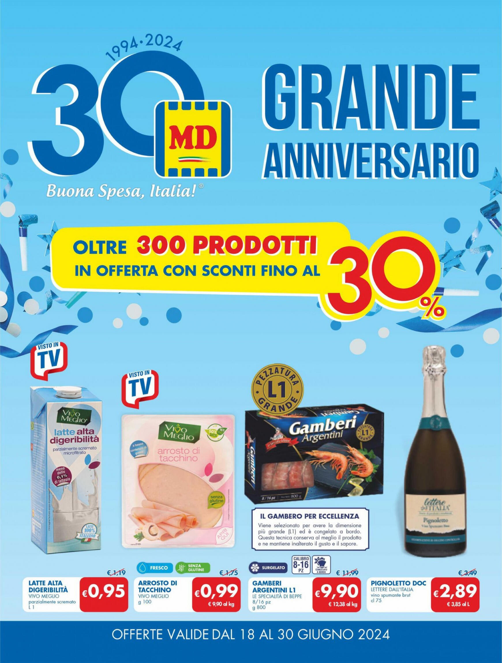 md-discount - Nuovo volantino MD 18.06. - 30.06.