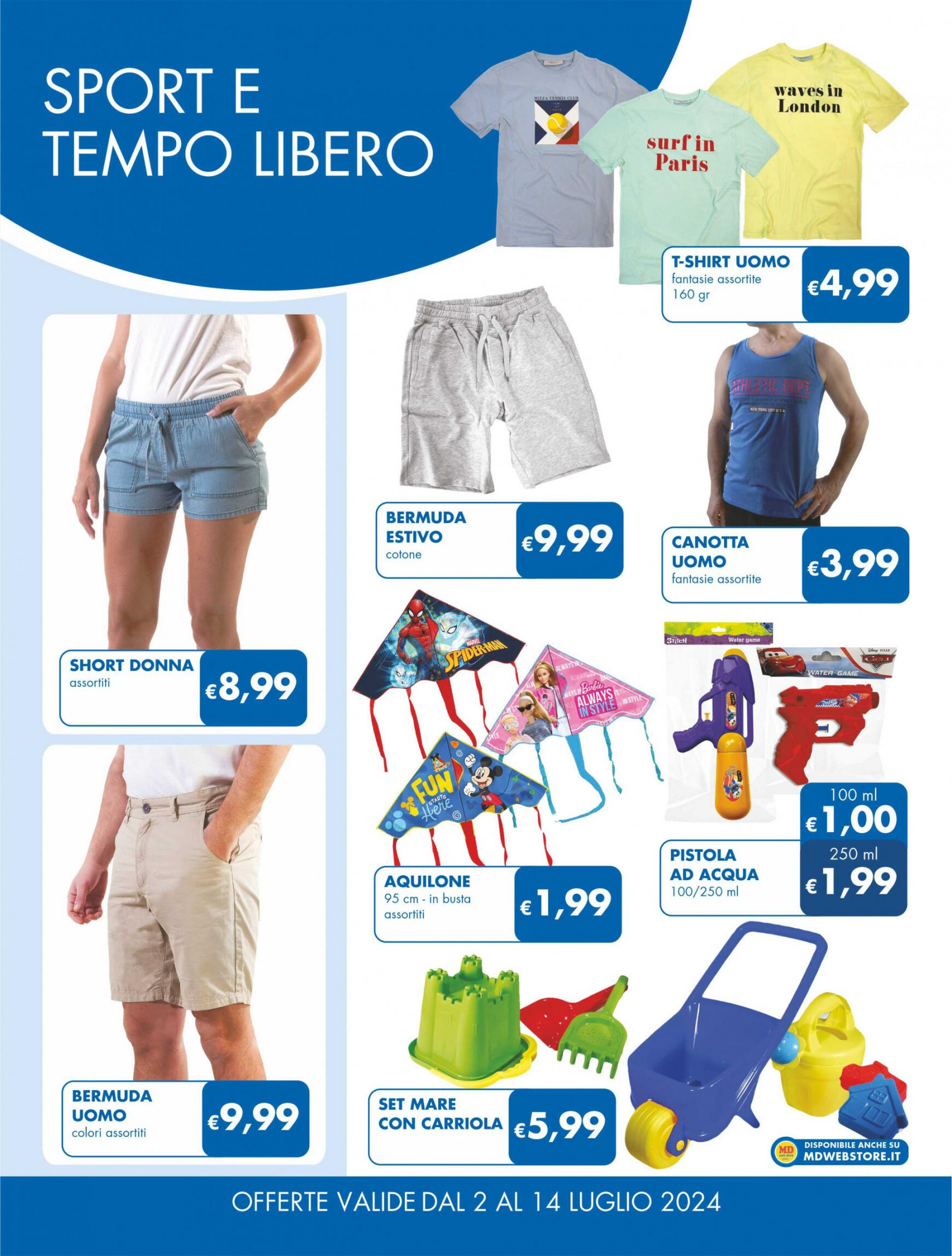 md-discount - Nuovo volantino MD 02.07. - 14.07. - page: 25