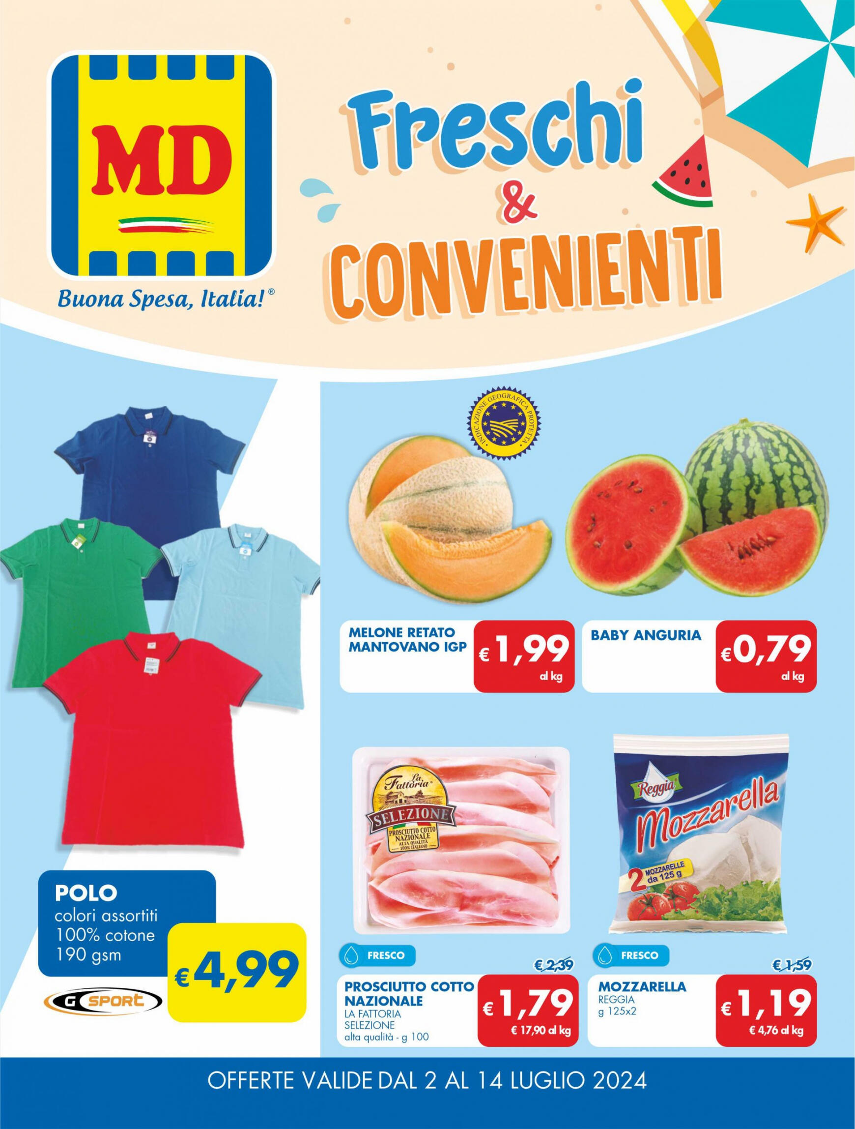 md-discount - Nuovo volantino MD 02.07. - 14.07.