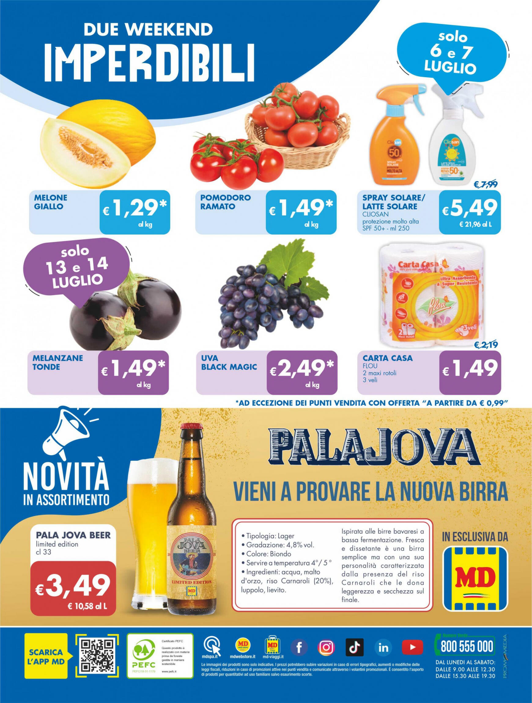 md-discount - Nuovo volantino MD 02.07. - 14.07. - page: 28