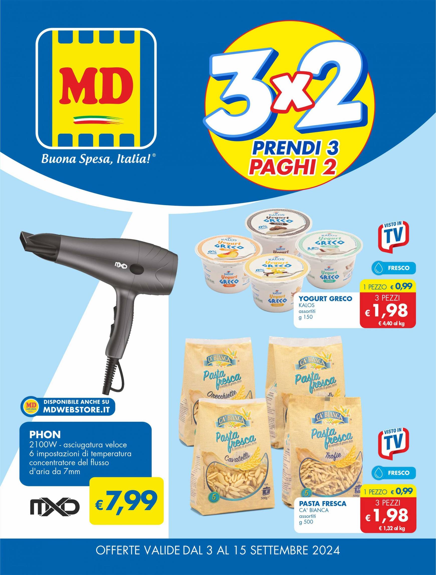 md-discount - Nuovo volantino MD 03.09. - 15.09. - page: 1