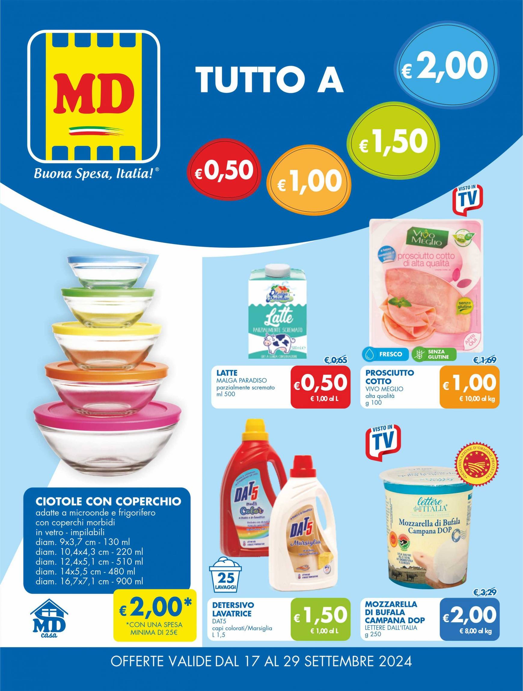 md-discount - Nuovo volantino MD 17.09. - 29.09.