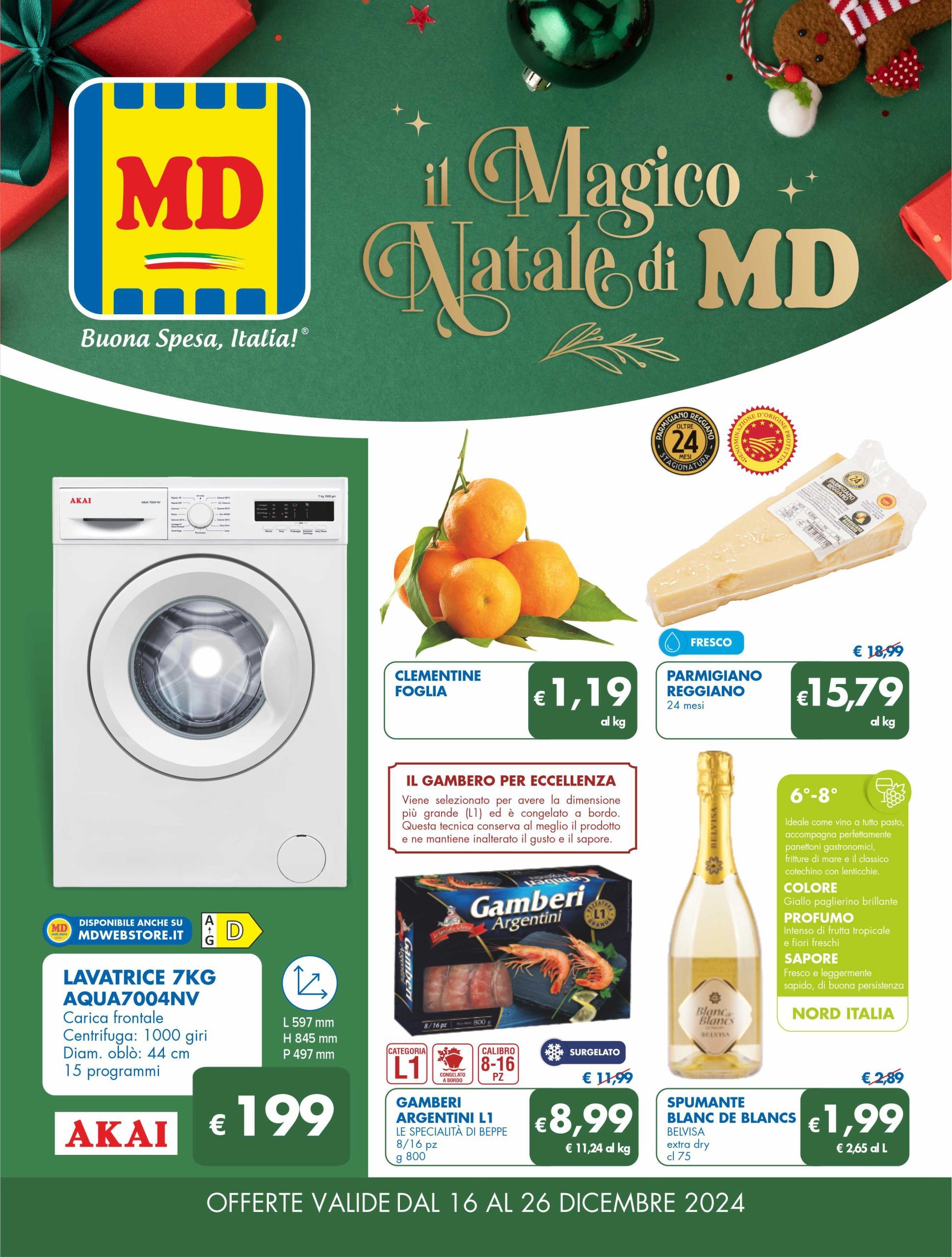 md-discount - Volantino MD valido dal 16/12 al 26/12