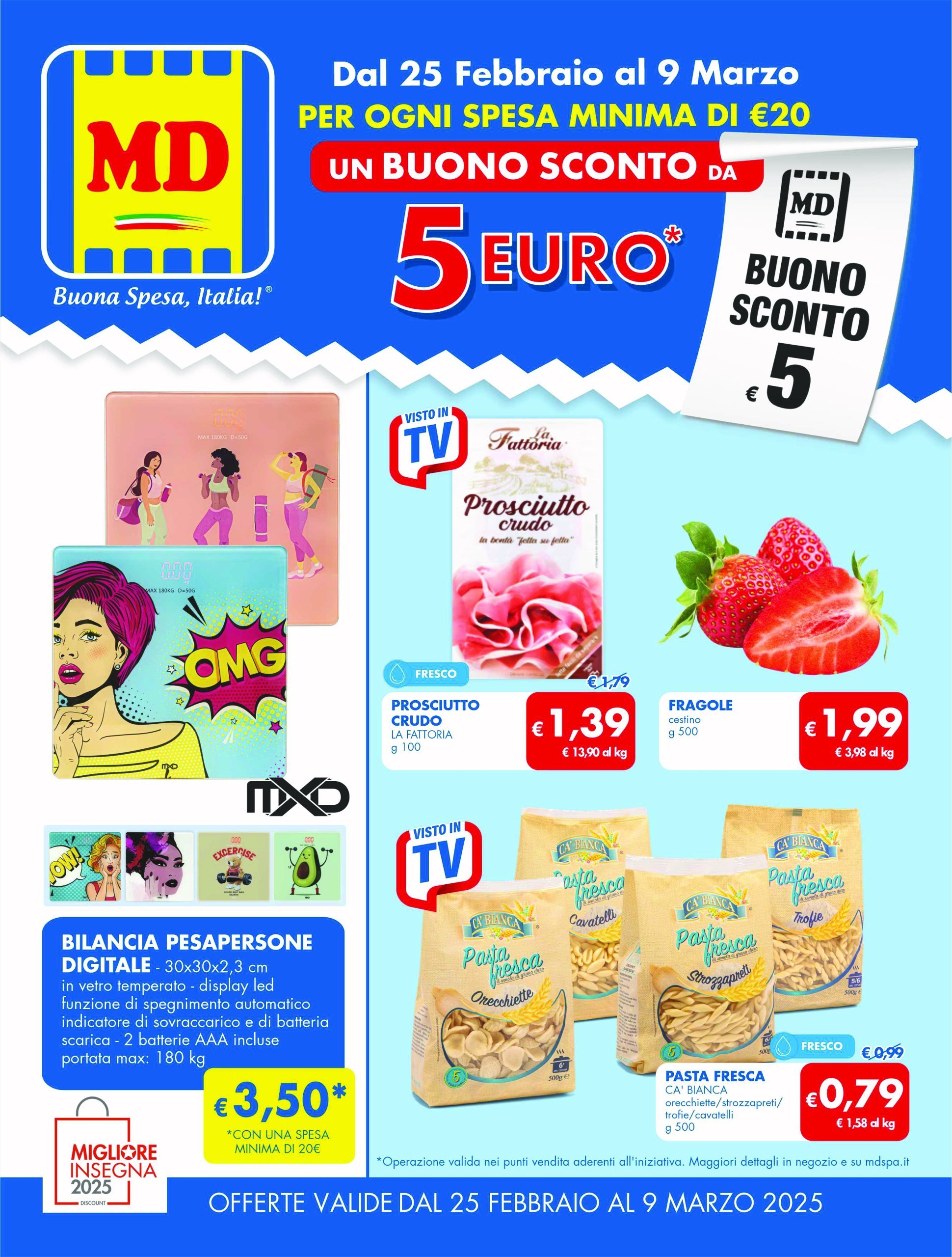 md-discount - Volantino MD valido dal 25/02 al 09/03