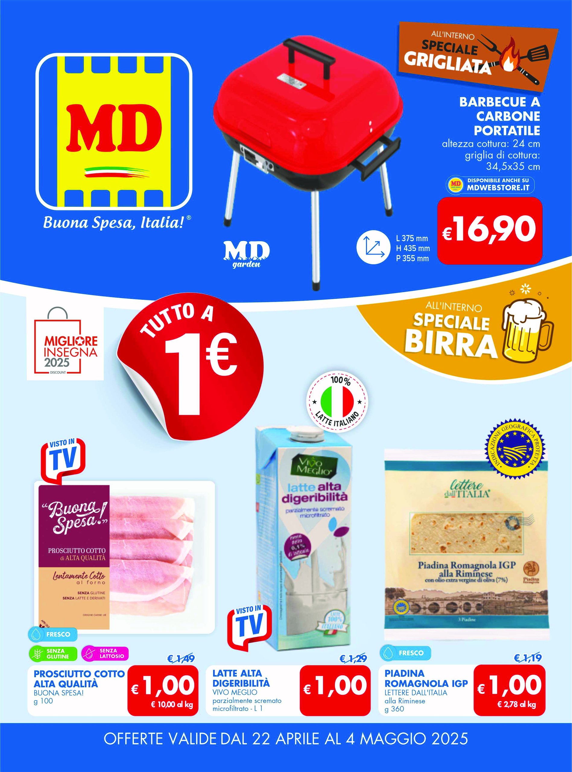md-discount - Volantino MD valido dal 22/04 al 04/05