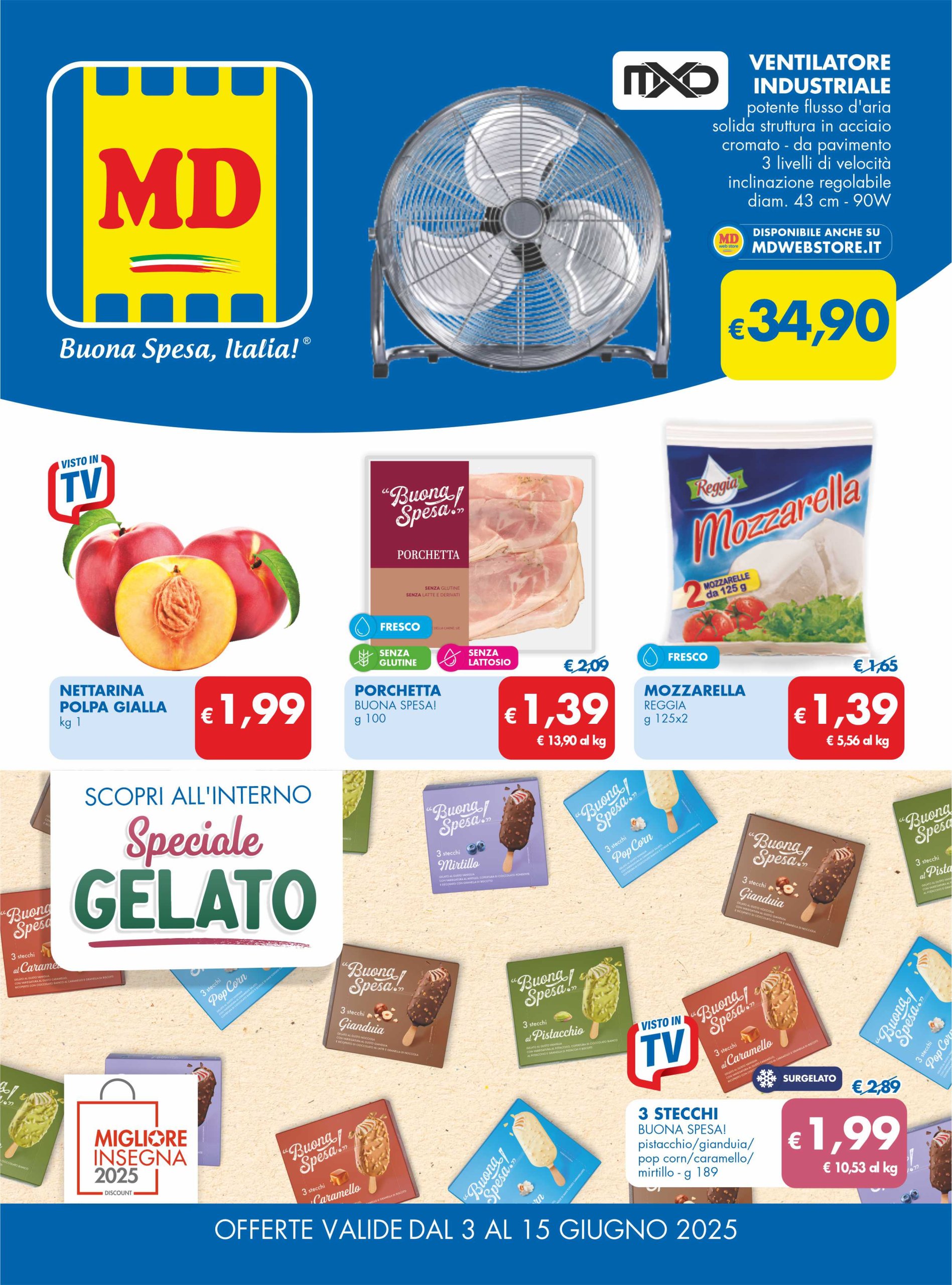 md-discount - Volantino MD valido dal 03/06 al 15/06