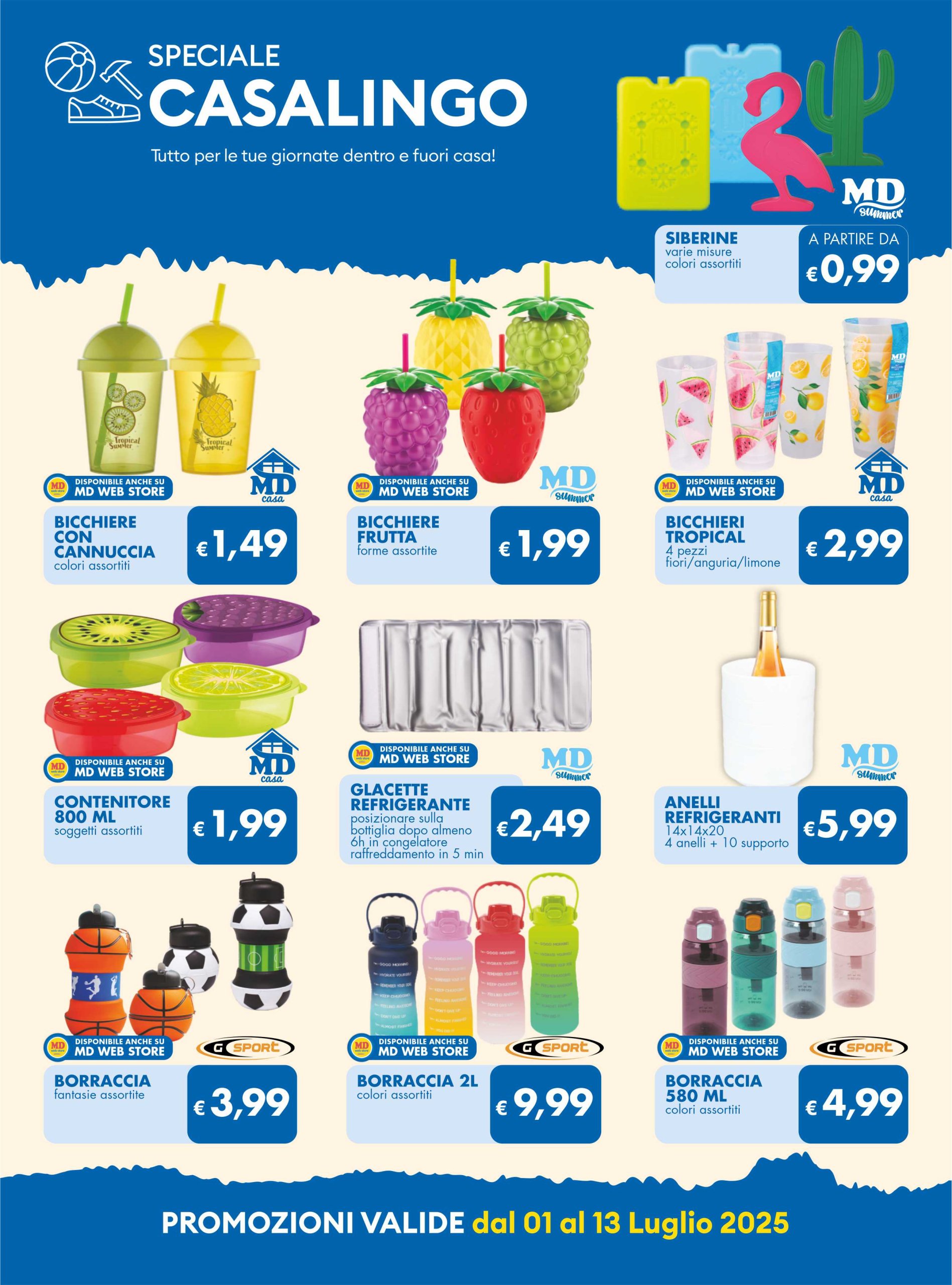 md-discount - Volantino MD Discount valido dal 01/07 al 13/07 - page: 21