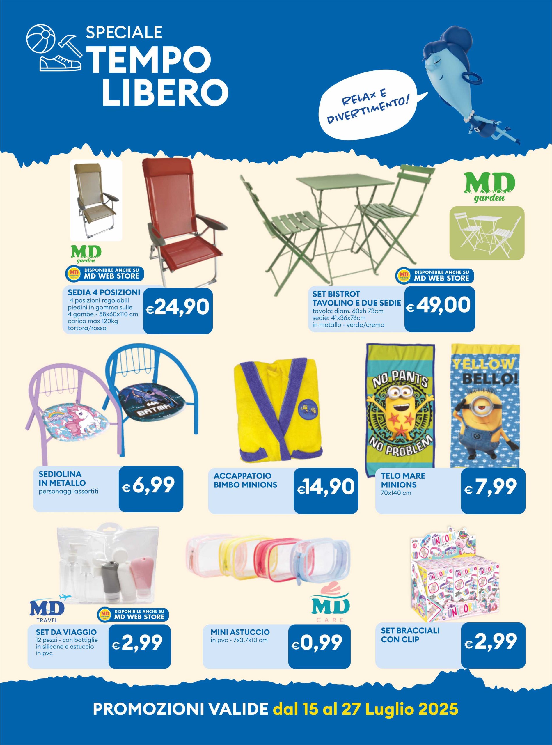 md-discount - Volantino MD valido dal 15/07 al 27/07 - page: 24