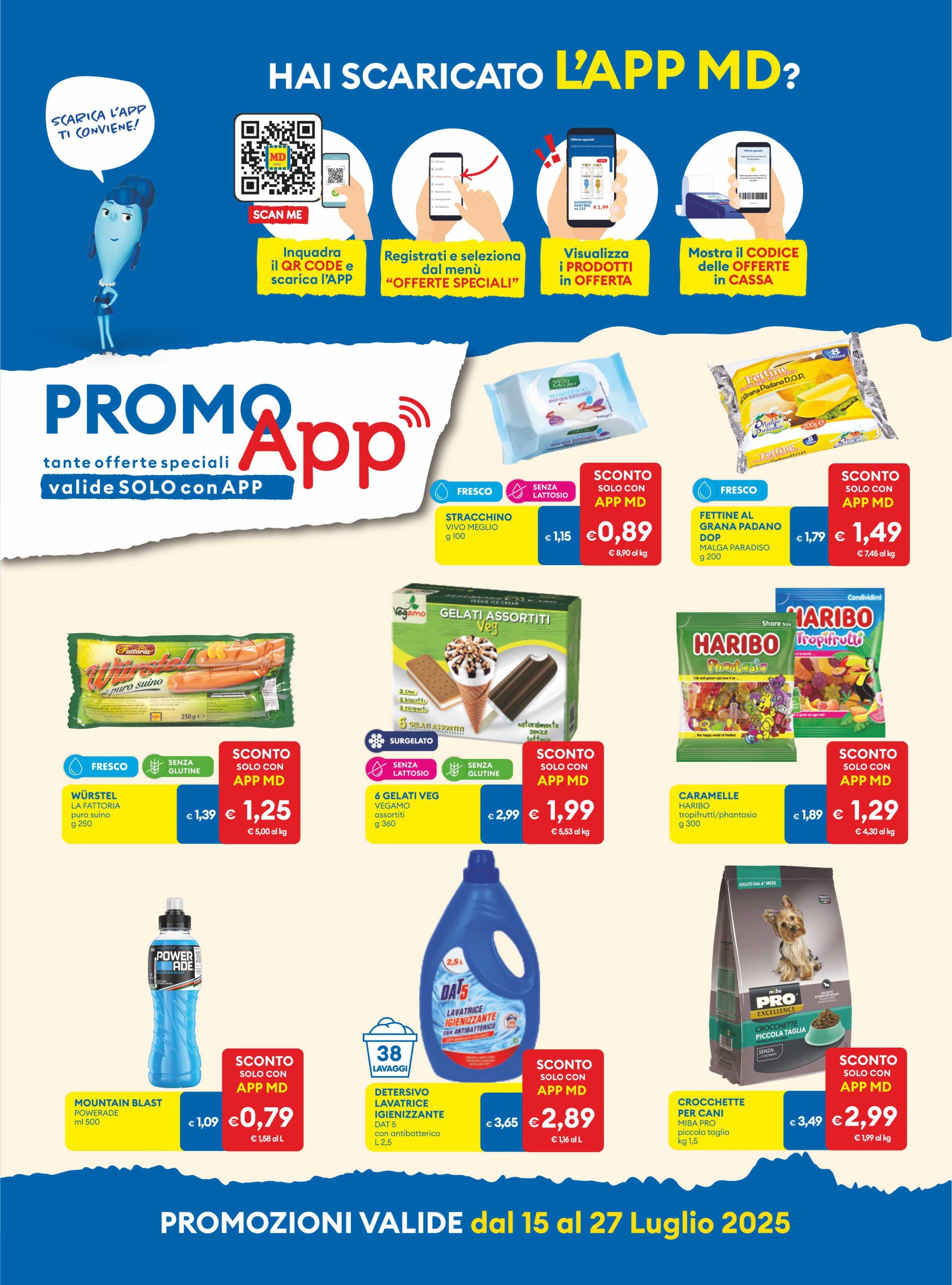md-discount - Volantino MD valido dal 15/07 al 27/07 - page: 12