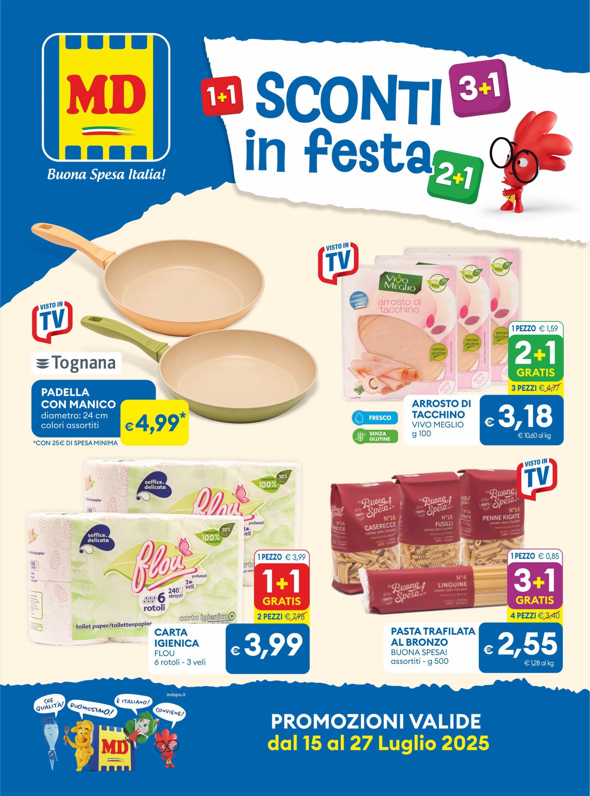 md-discount - Volantino MD valido dal 15/07 al 27/07