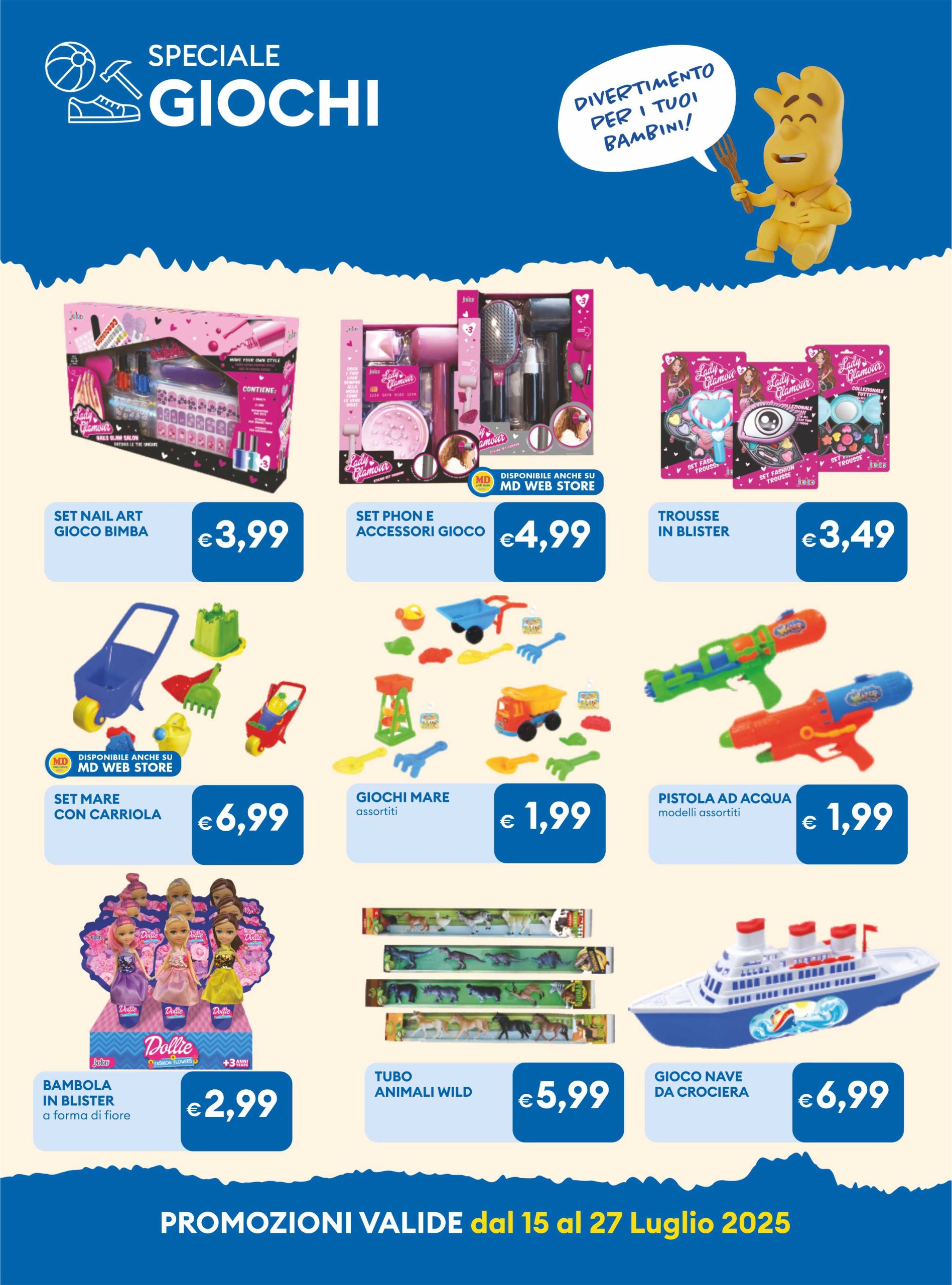 md-discount - Volantino MD valido dal 15/07 al 27/07 - page: 25