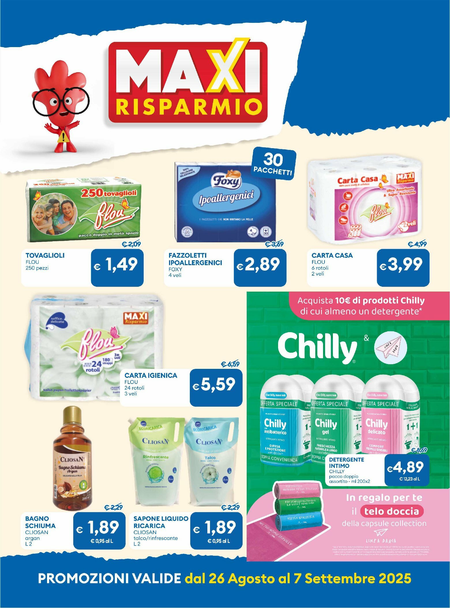 md-discount - Volantino MD valido dal 26/08 al 07/09 - page: 6