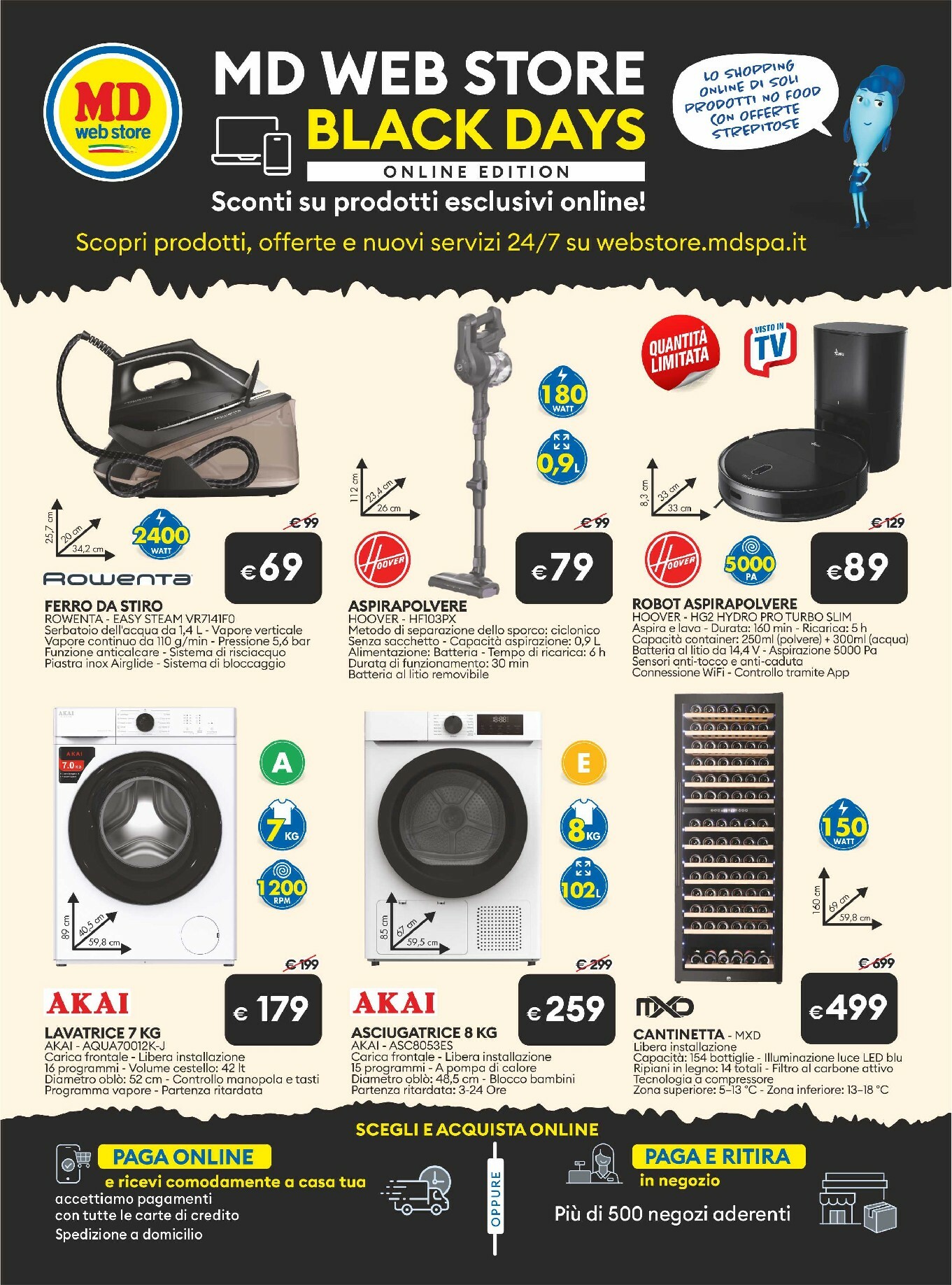 md-discount - Volantino MD - Black Friday valido dal 18/11 al 30/11 - page: 40