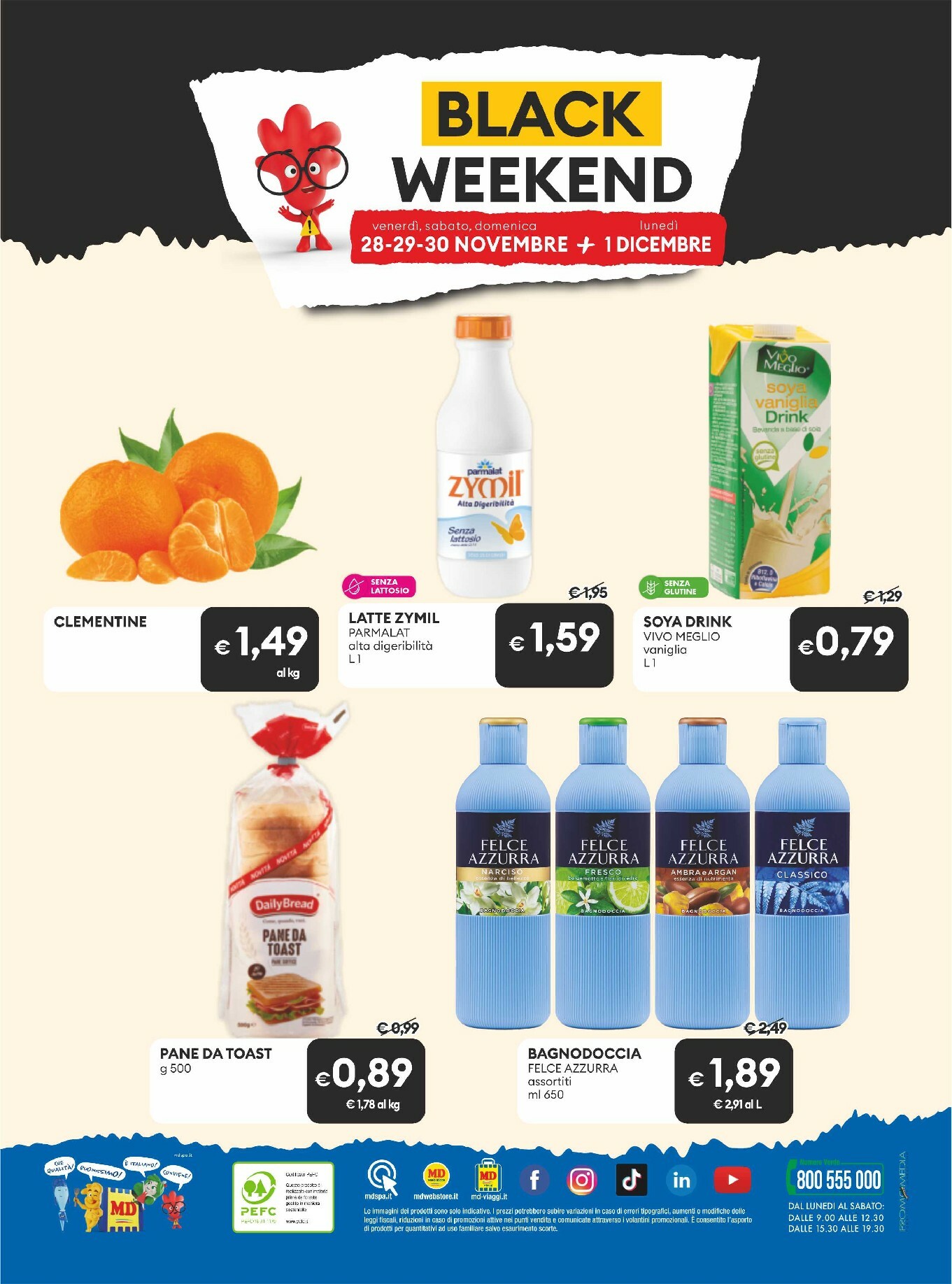 md-discount - Volantino MD - Black Friday valido dal 18/11 al 30/11 - page: 43