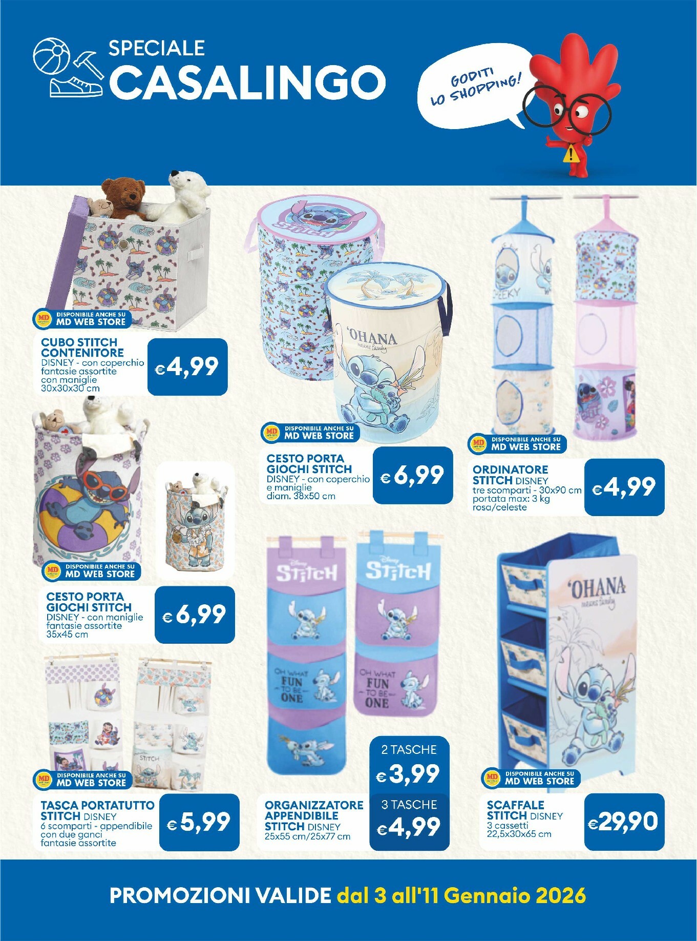 md-discount - Volantino MD valido dal 03/01 al 11/01 - page: 26