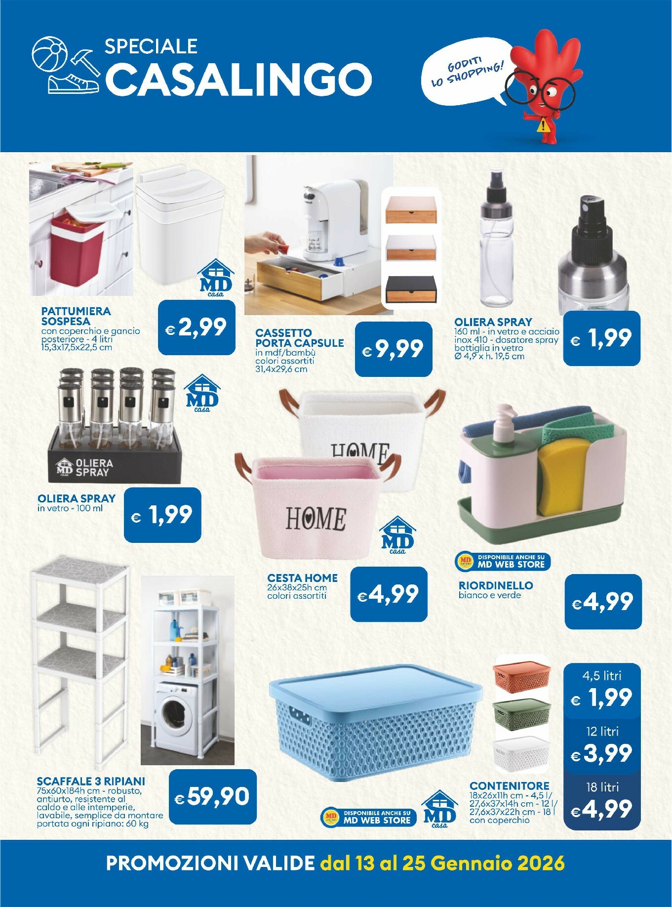 md-discount - Volantino MD valido dal 13/01 al 25/01 - page: 24