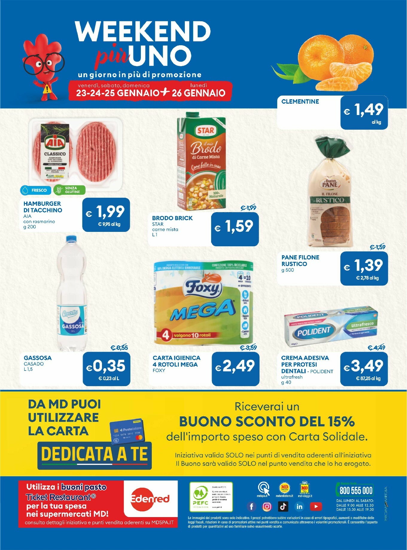 md-discount - Volantino MD valido dal 13/01 al 25/01 - page: 30