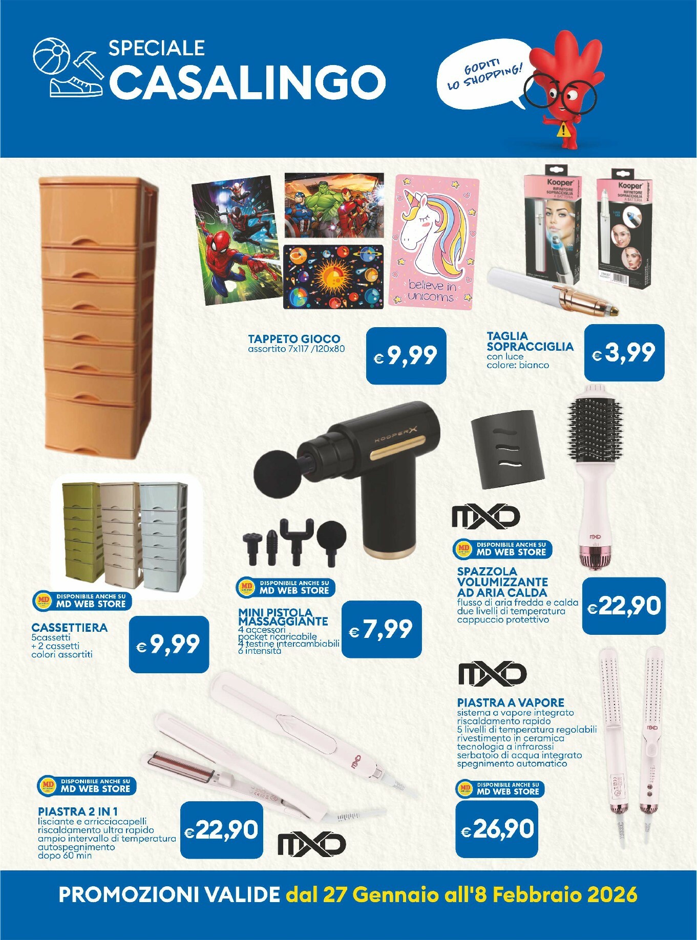 md-discount - Volantino MD valido dal 27/01 al 08/02 - page: 27