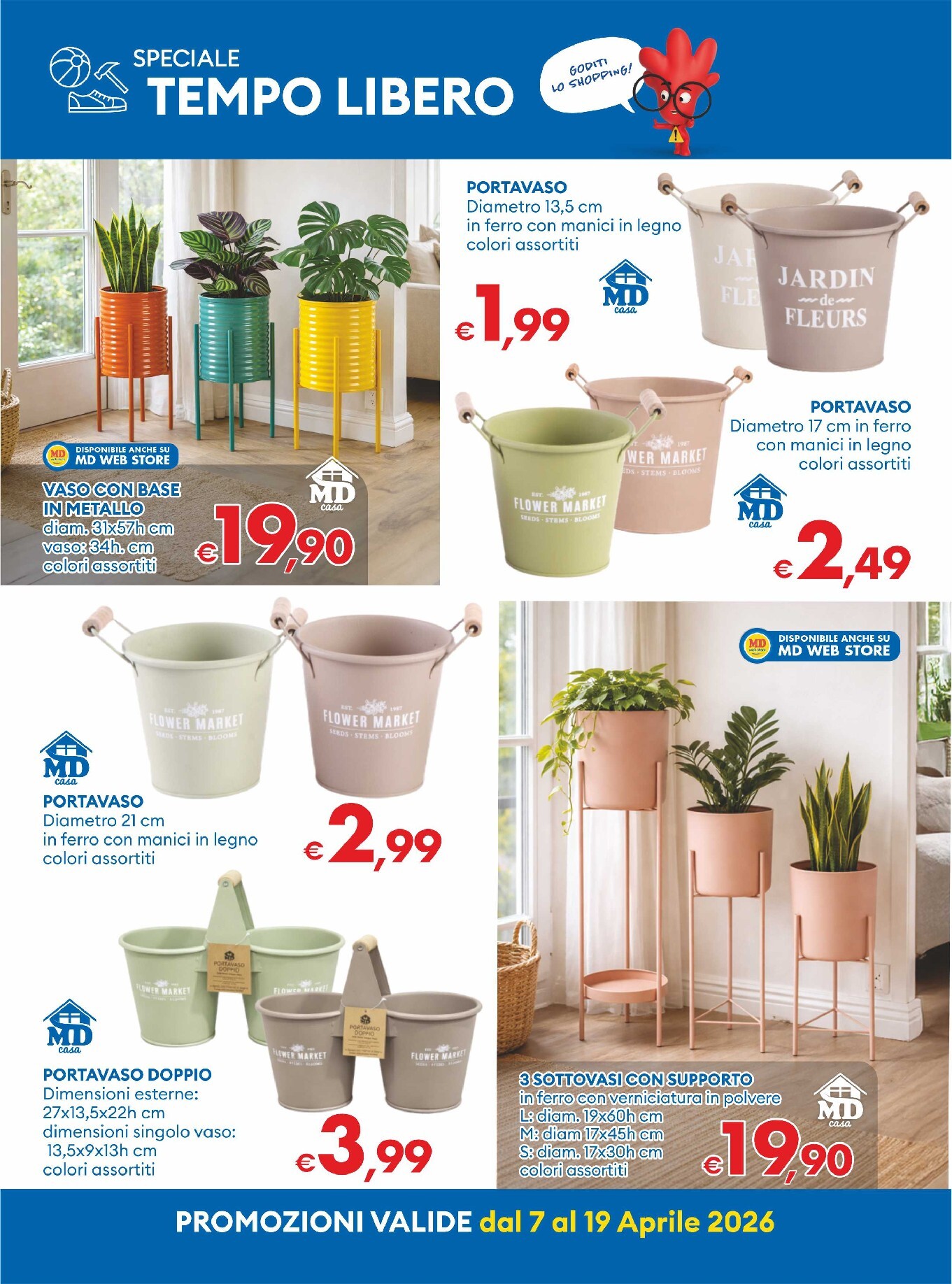 md-discount - Volantino attuale di MD valido dal martedì 07/04/2026 al domenica 19/04/2026 - page: 24