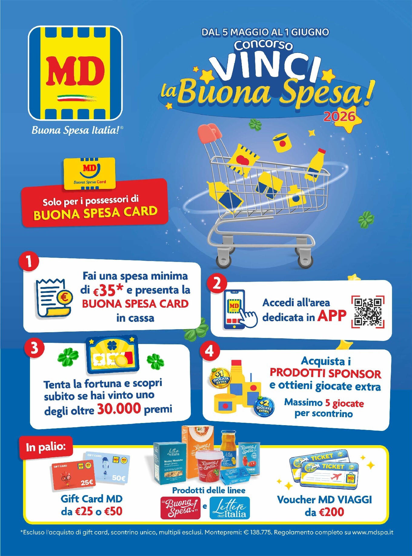 md-discount - Volantino futuro MD valido dal martedì 05/05/2026 al domenica 17/05/2026