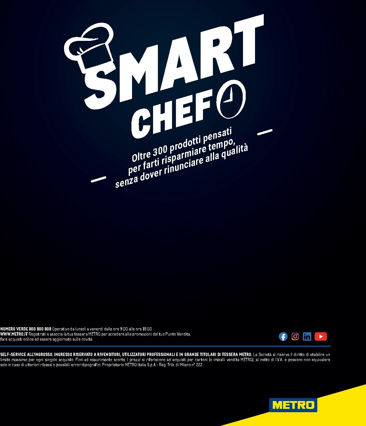 metro - Volantino attuale di Metro - Smart Chef valido dal giovedì 14/05/2026 al giovedì 31/12/2026 - page: 50