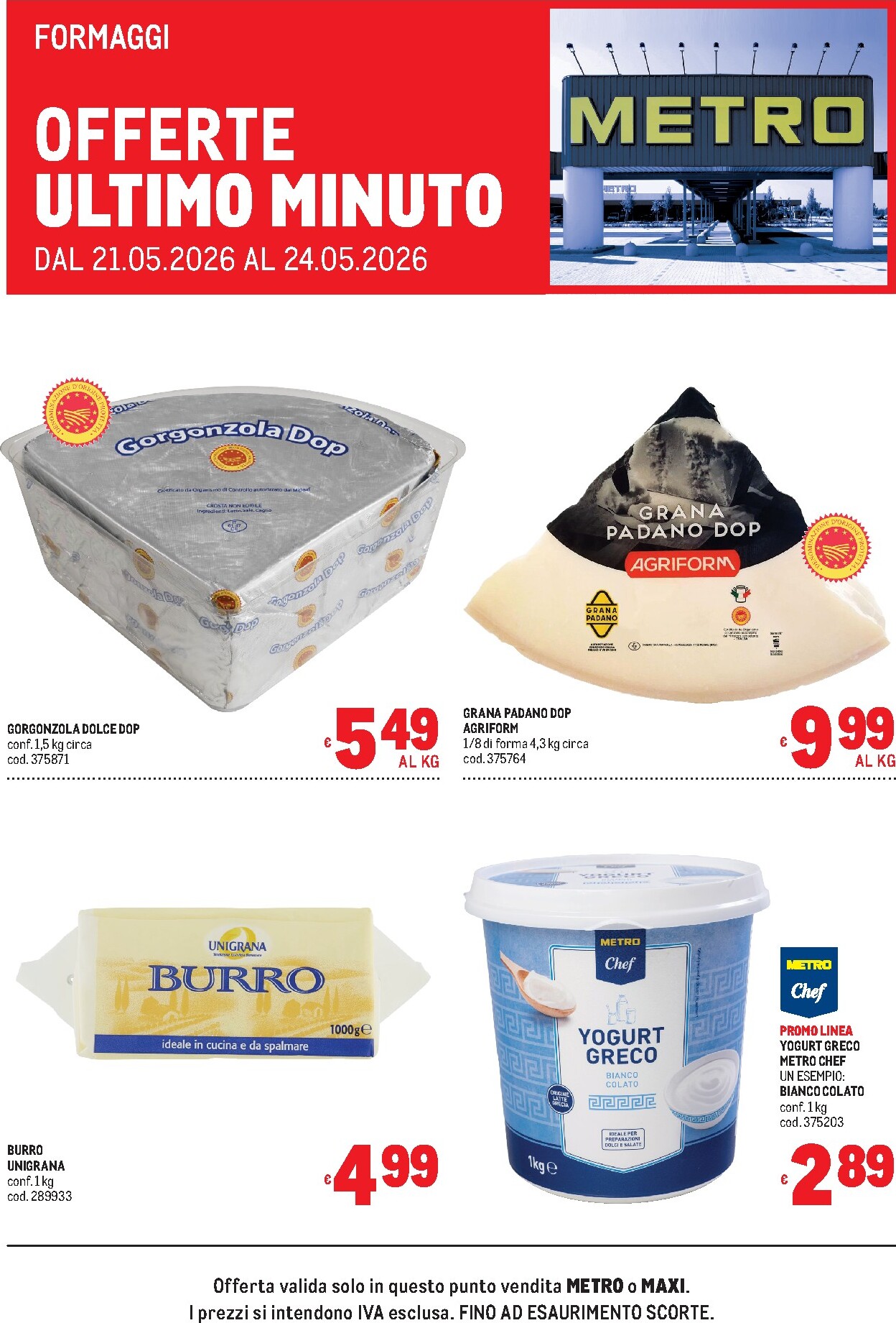 metro - Volantino attuale di Metro - Offerte freschissimi valido dal giovedì 21/05/2026 al domenica 24/05/2026 - page: 2