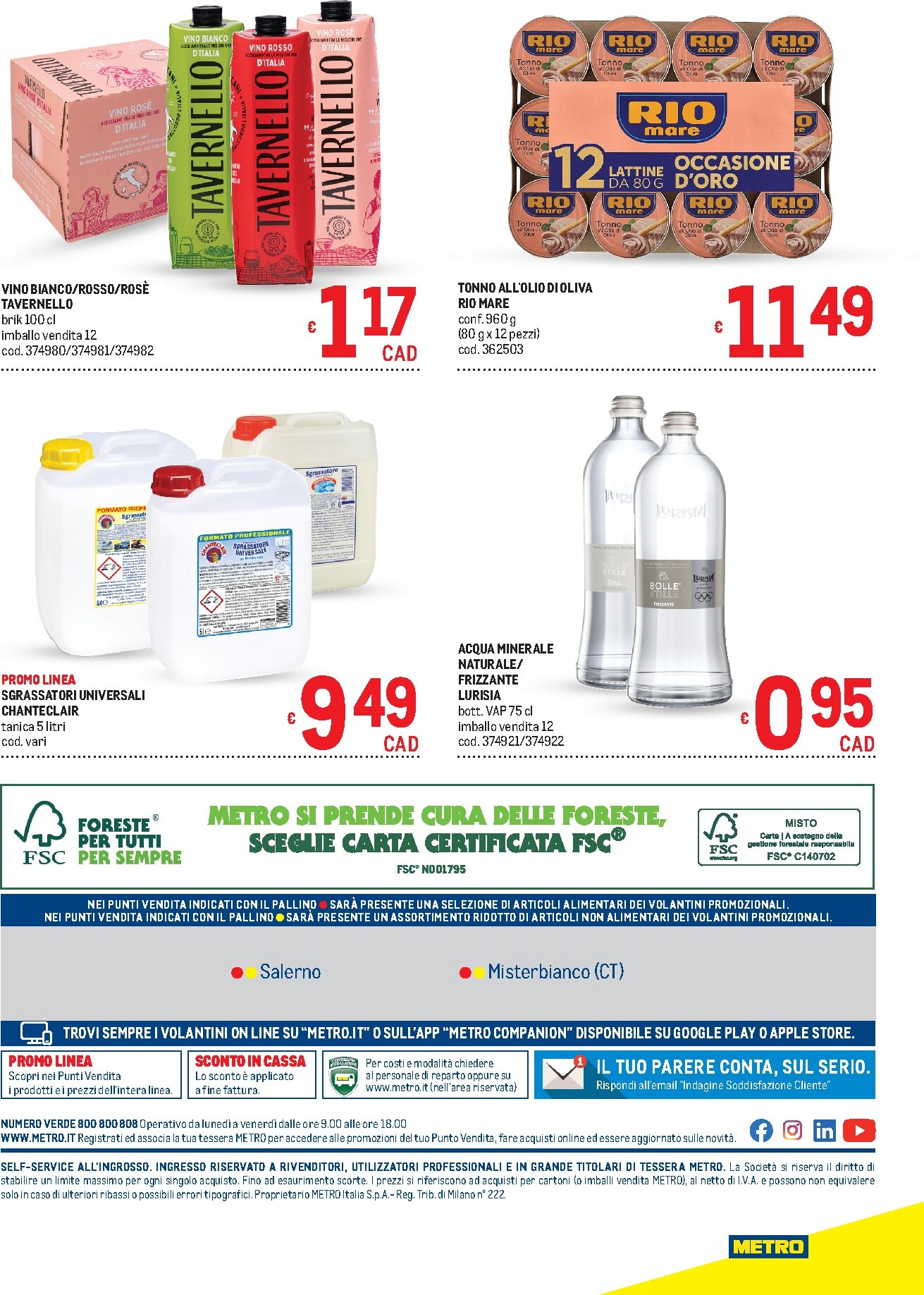 metro - Volantino attuale di Metro - Campania e Sicilia valido dal giovedì 28/05/2026 al mercoledì 10/06/2026 - page: 40
