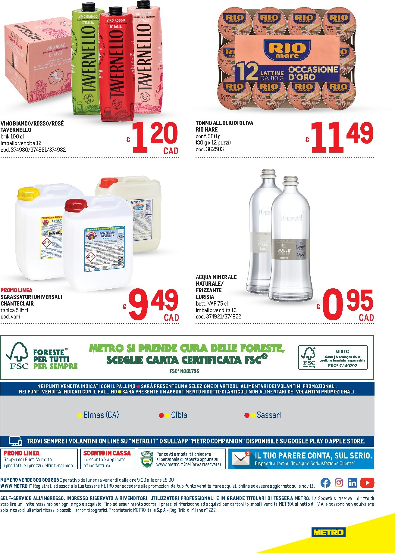 metro - Volantino attuale di Metro - Sardegna valido dal giovedì 28/05/2026 al mercoledì 10/06/2026 - page: 40