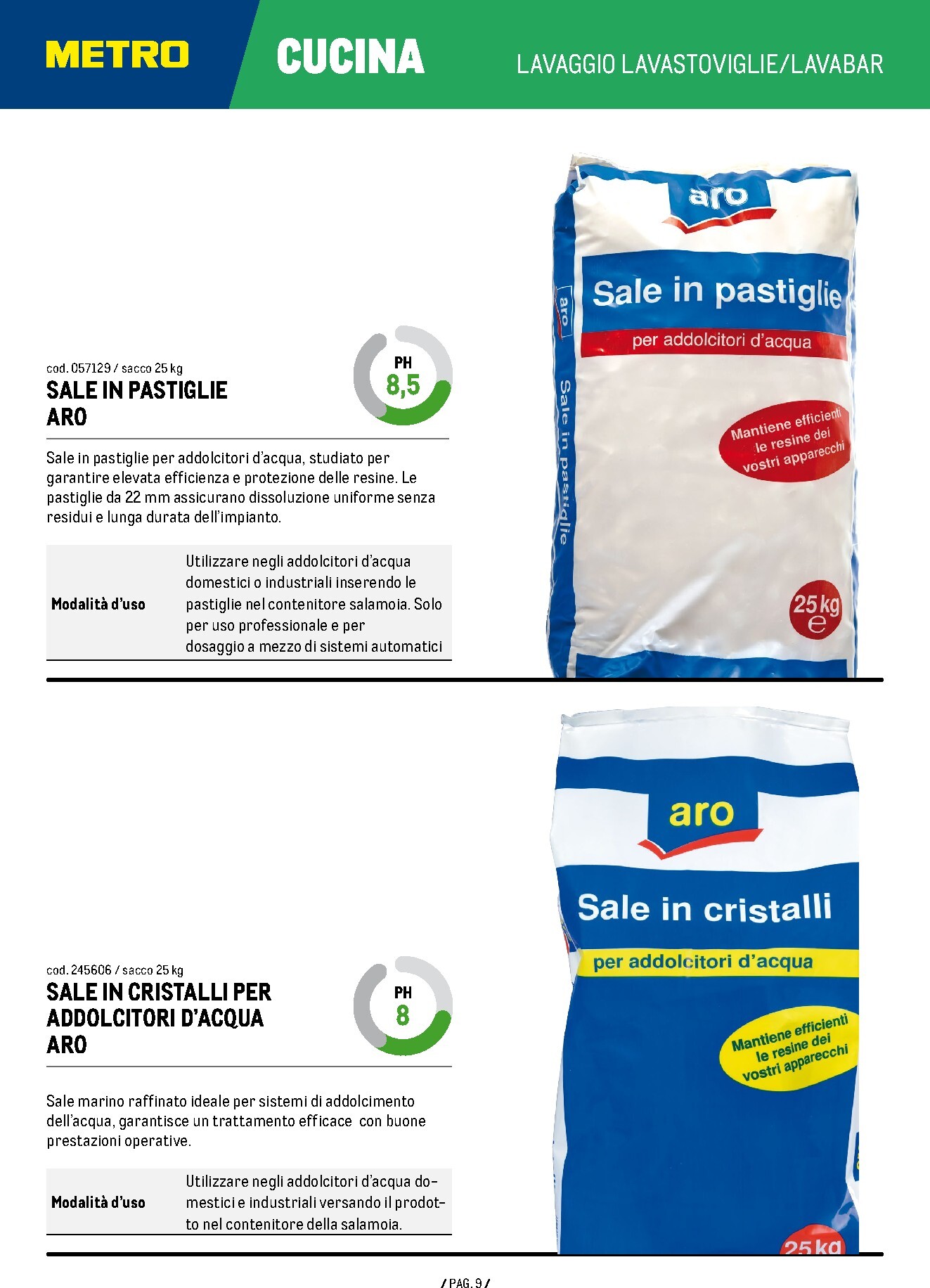 metro - Volantino attuale di Metro - Catalogo Detergenza valido dal giovedì 04/06/2026 al venerdì 04/06/2027 - page: 9