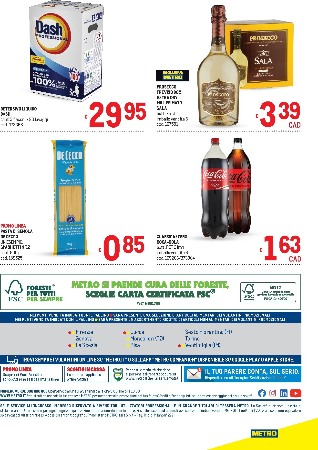 metro - Volantino attuale di Metro - Offerte per il tuo menù - Liguria, Piemonte e Toscana valido dal giovedì 25/06/2026 al mercoledì 08/07/2026 - page: 40