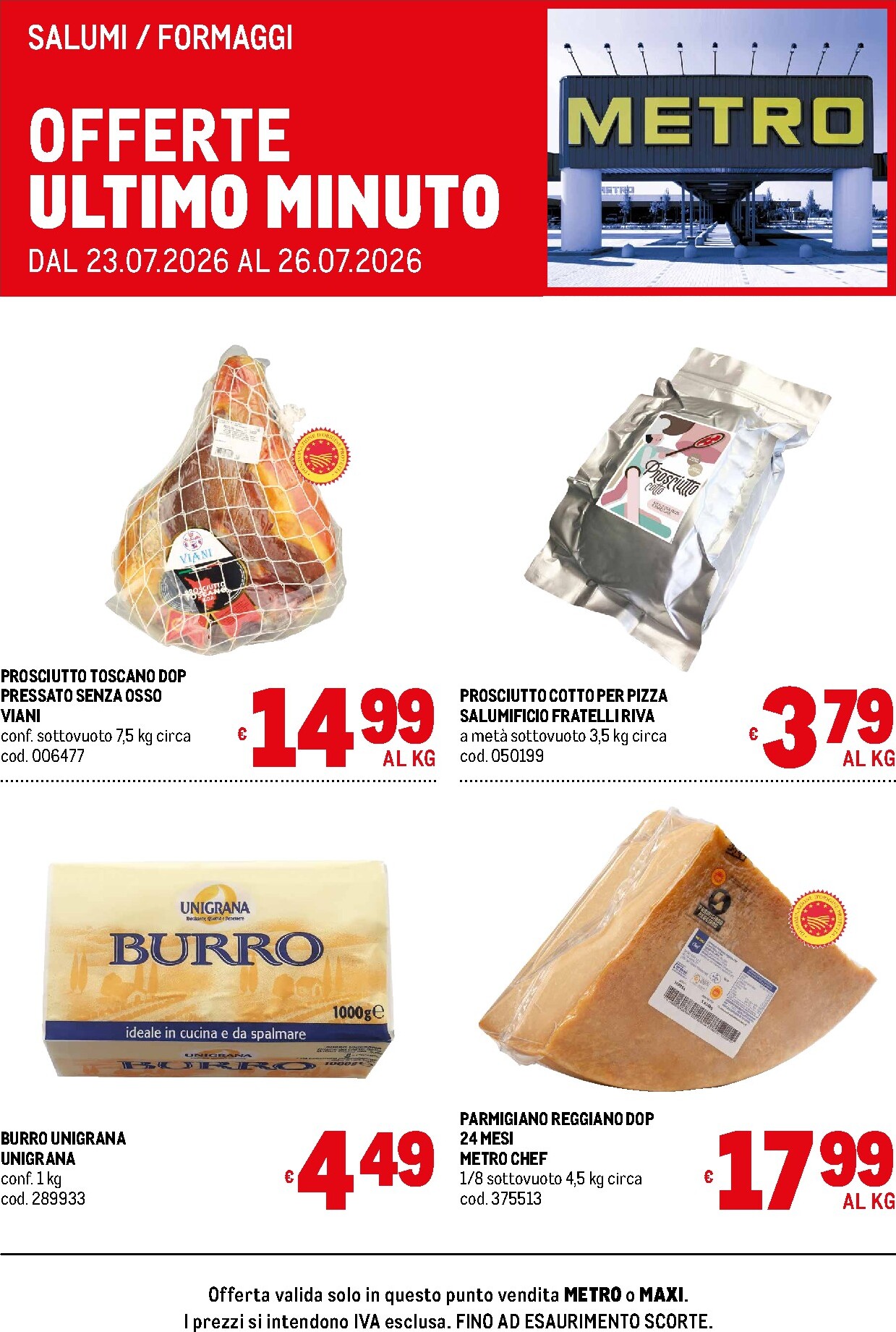 metro - Volantino futuro Metro - Offerte freschissimi valido dal giovedì 23/07/2026 al domenica 26/07/2026 - page: 2
