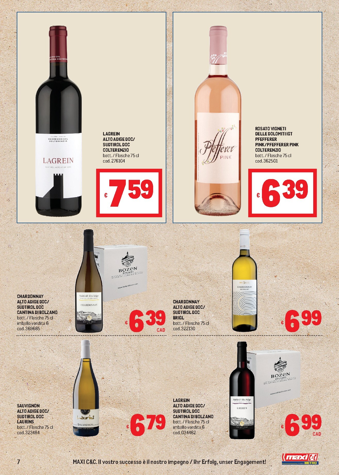 metro - Volantino attuale di Metro - Offerte Alto Adige Südtirol valido dal giovedì 23/07/2026 al mercoledì 26/08/2026 - page: 7