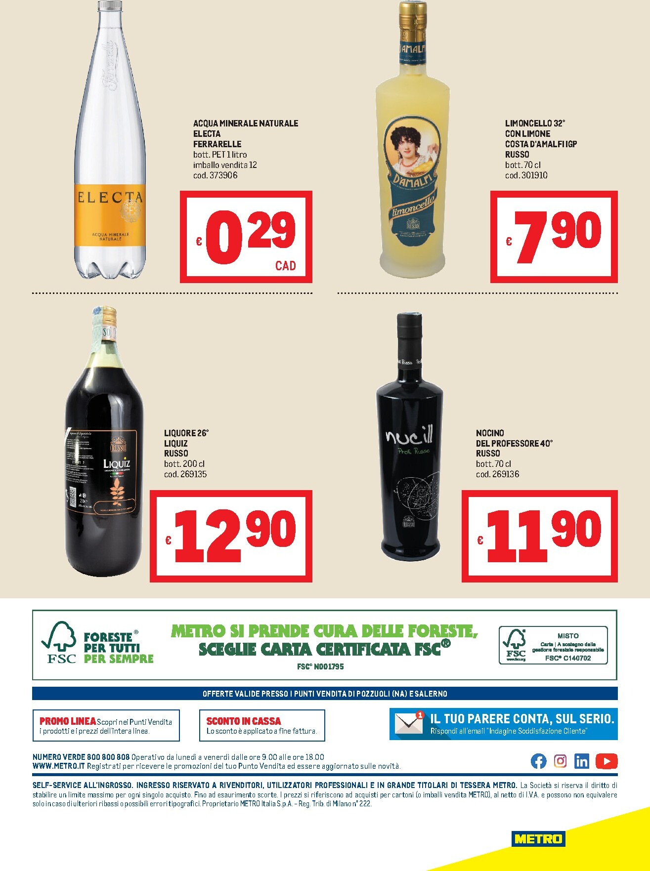 metro - Volantino attuale di Metro - Campania valido dal giovedì 23/07/2026 al mercoledì 26/08/2026 - page: 8