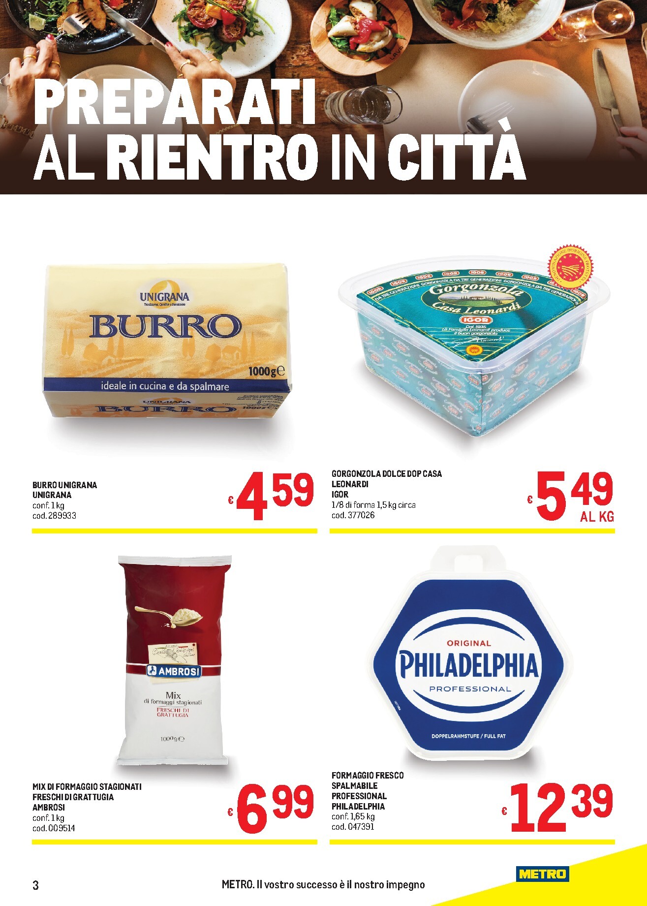 metro - Volantino attuale di Metro valido dal giovedì 27/08/2026 al mercoledì 09/09/2026 - page: 3