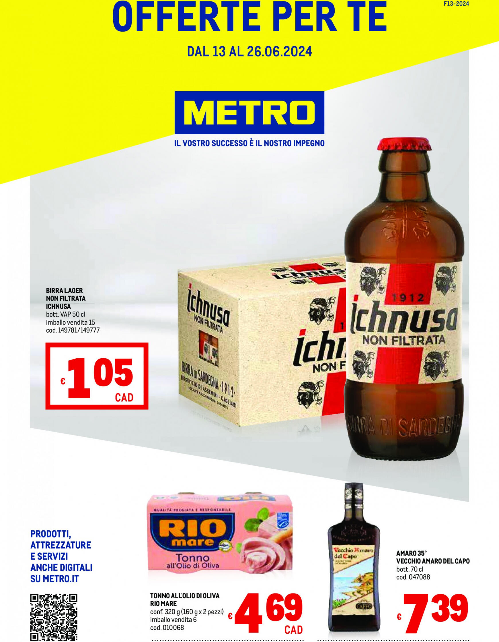 metro - Nuovo volantino Metro - Offerte per te 13.06. - 26.06. - page: 1