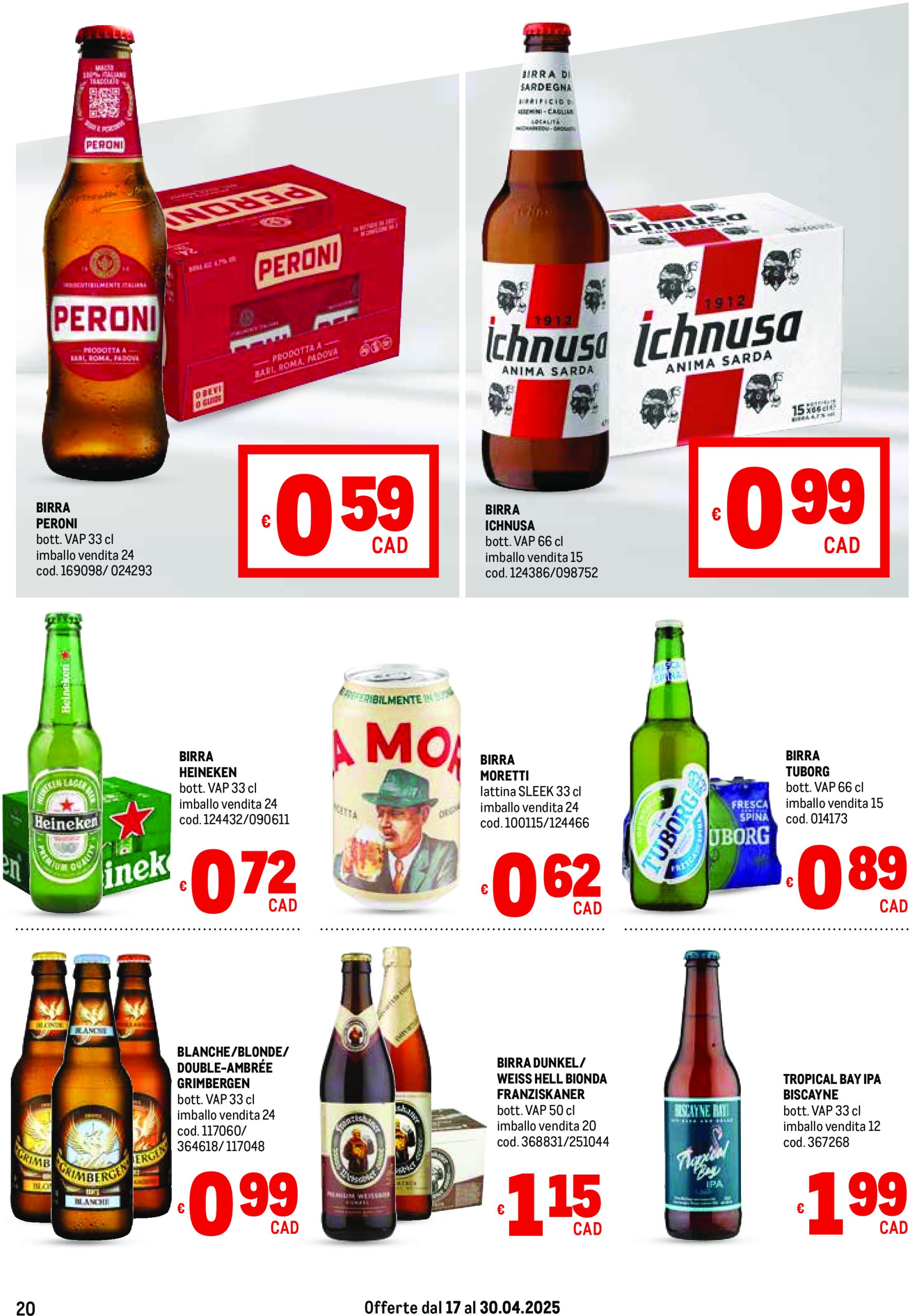 metro - Volantino Metro - Liguria, Piemonte e Toscana valido dal 17/04 al 30/04 - page: 20