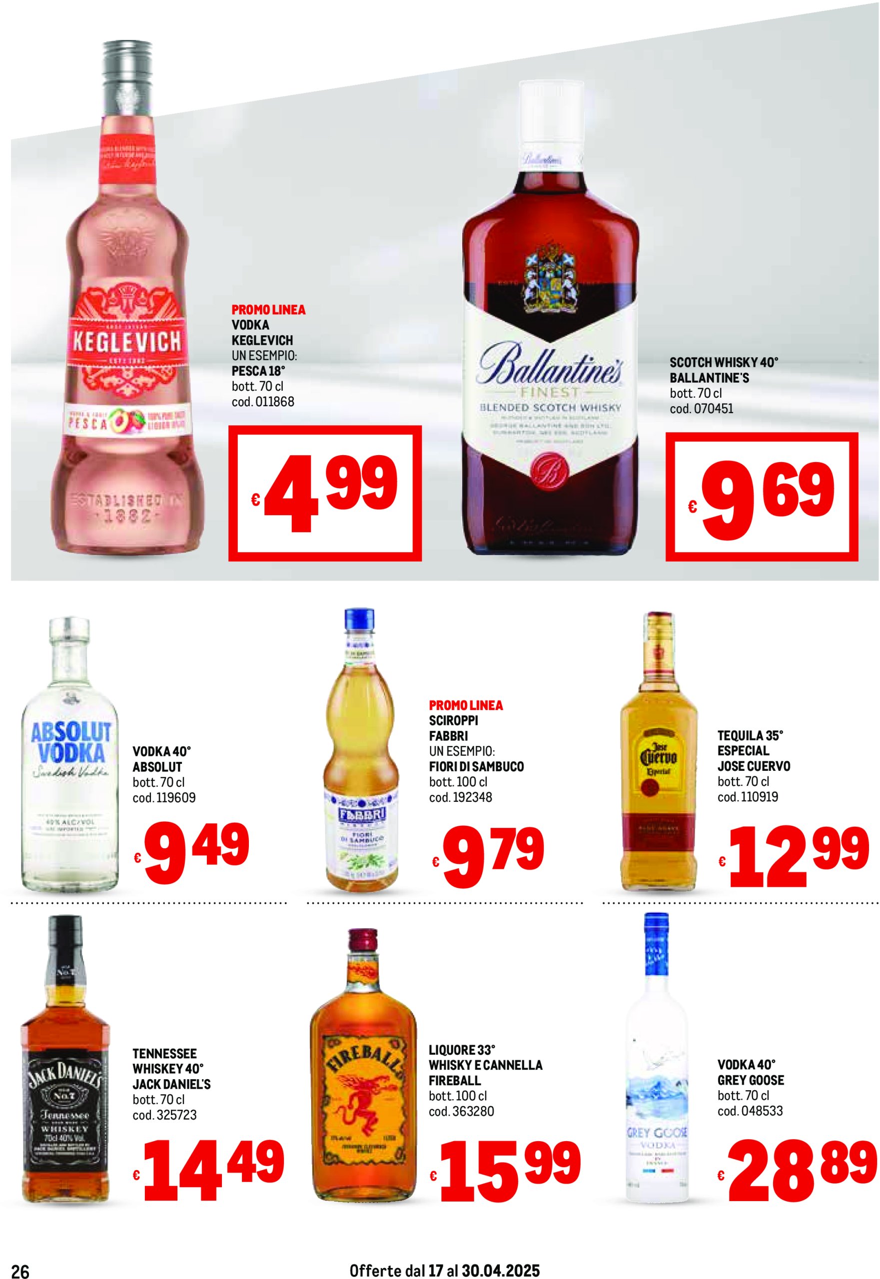 metro - Volantino Metro - Liguria, Piemonte e Toscana valido dal 17/04 al 30/04 - page: 26