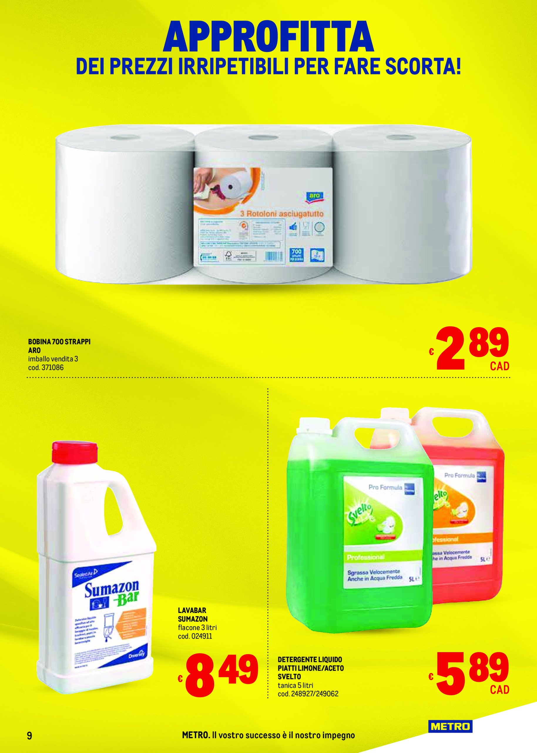 metro - Volantino Metro - Liguria, Piemonte e Toscana valido dal 17/04 al 30/04 - page: 9