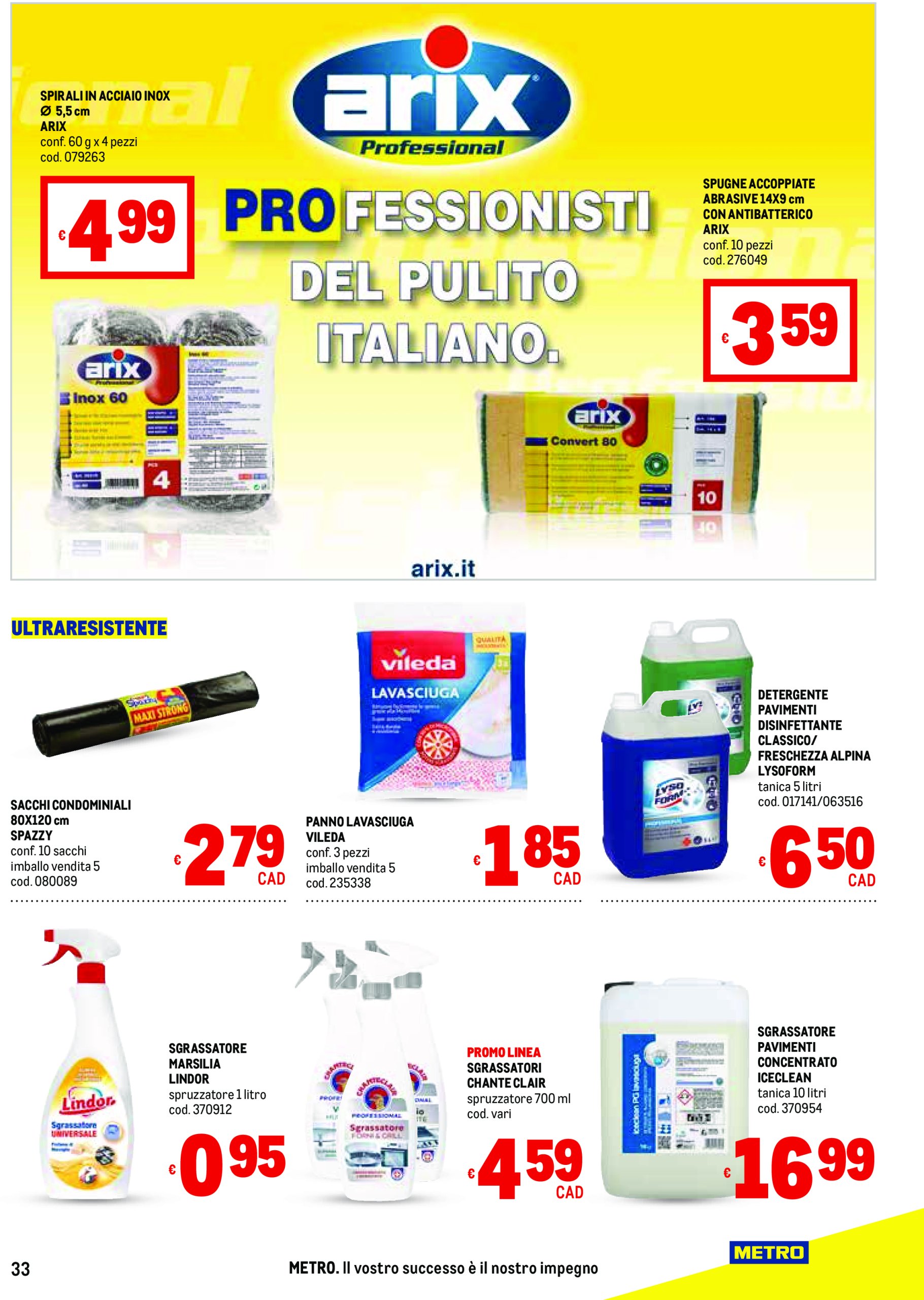 metro - Volantino Metro - Liguria, Piemonte e Toscana valido dal 17/04 al 30/04 - page: 33