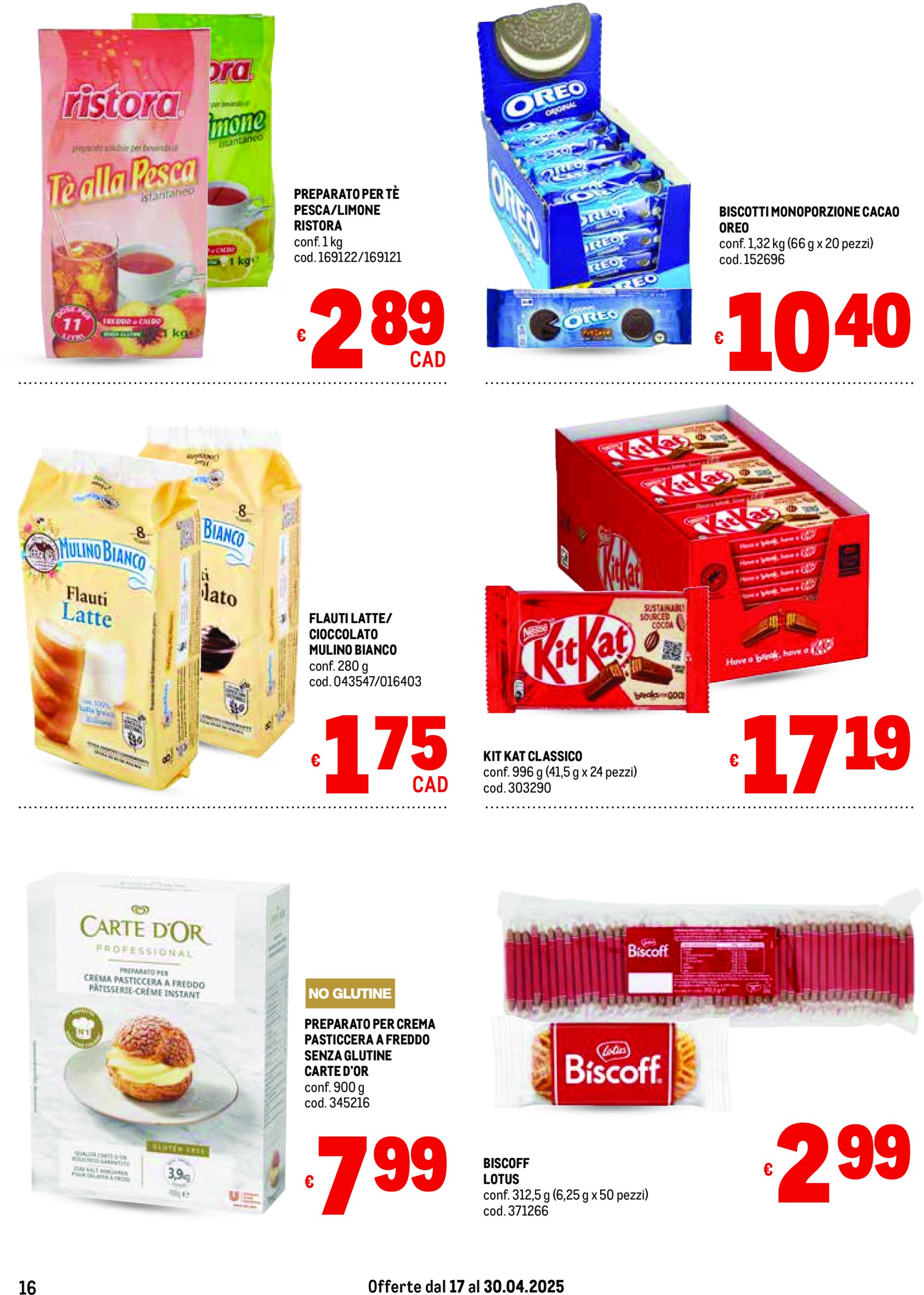 metro - Volantino Metro - Liguria, Piemonte e Toscana valido dal 17/04 al 30/04 - page: 16