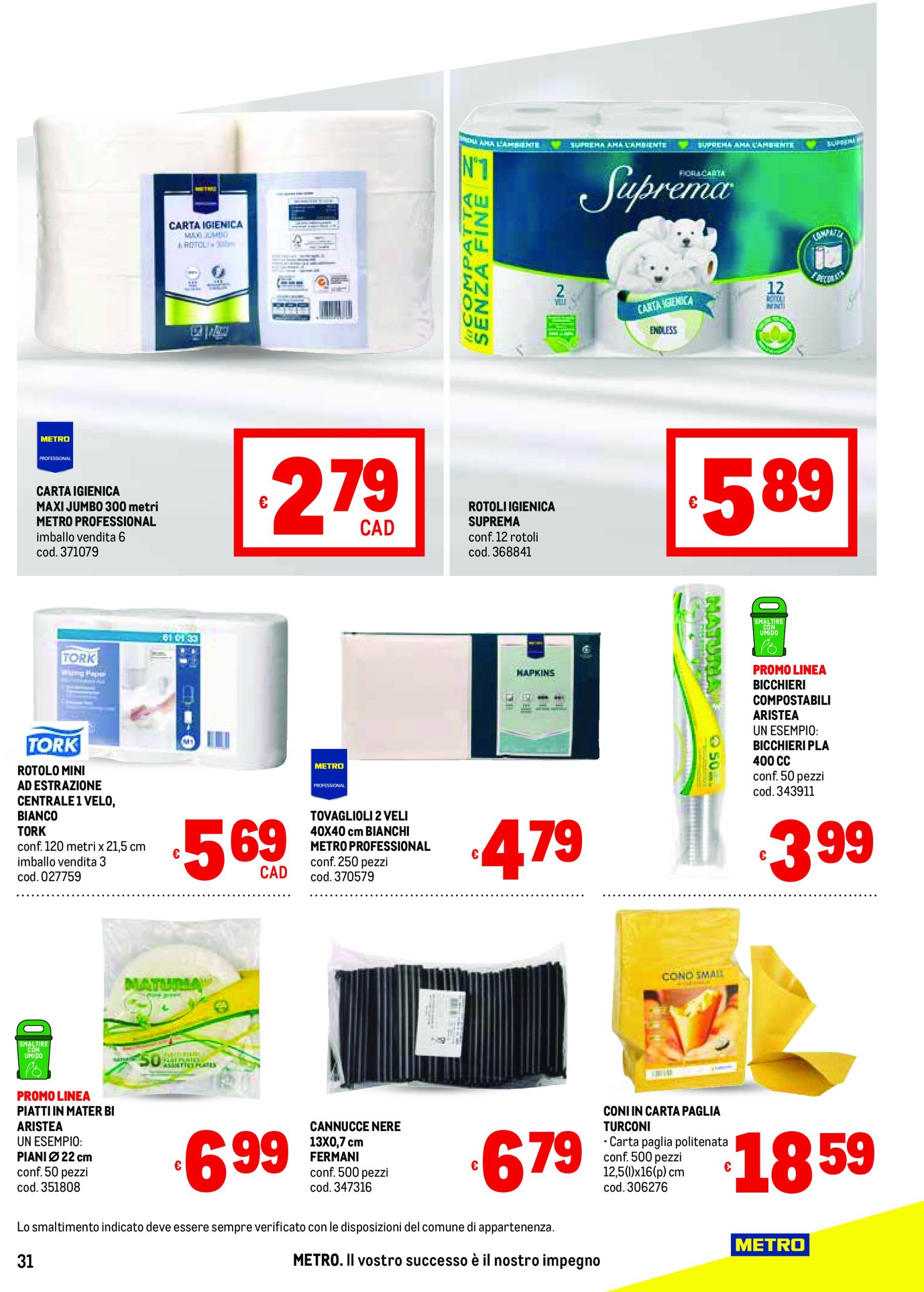 metro - Volantino Metro - Liguria, Piemonte e Toscana valido dal 17/04 al 30/04 - page: 31